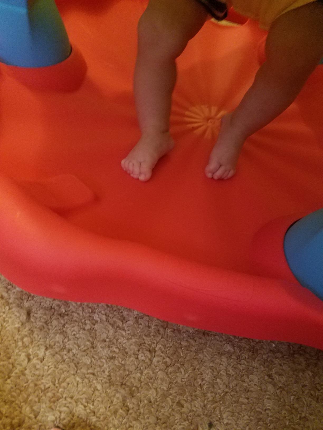 Evenflo Exersaucer Bouncing Activity Saucer, Sweet Tea Party customer photo 1