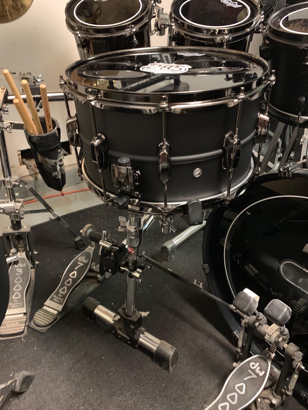 Tama S.L.P. Big Black Steel Snare Drum - 8 Inches X 14 Inches Limited Edition customer photo 2