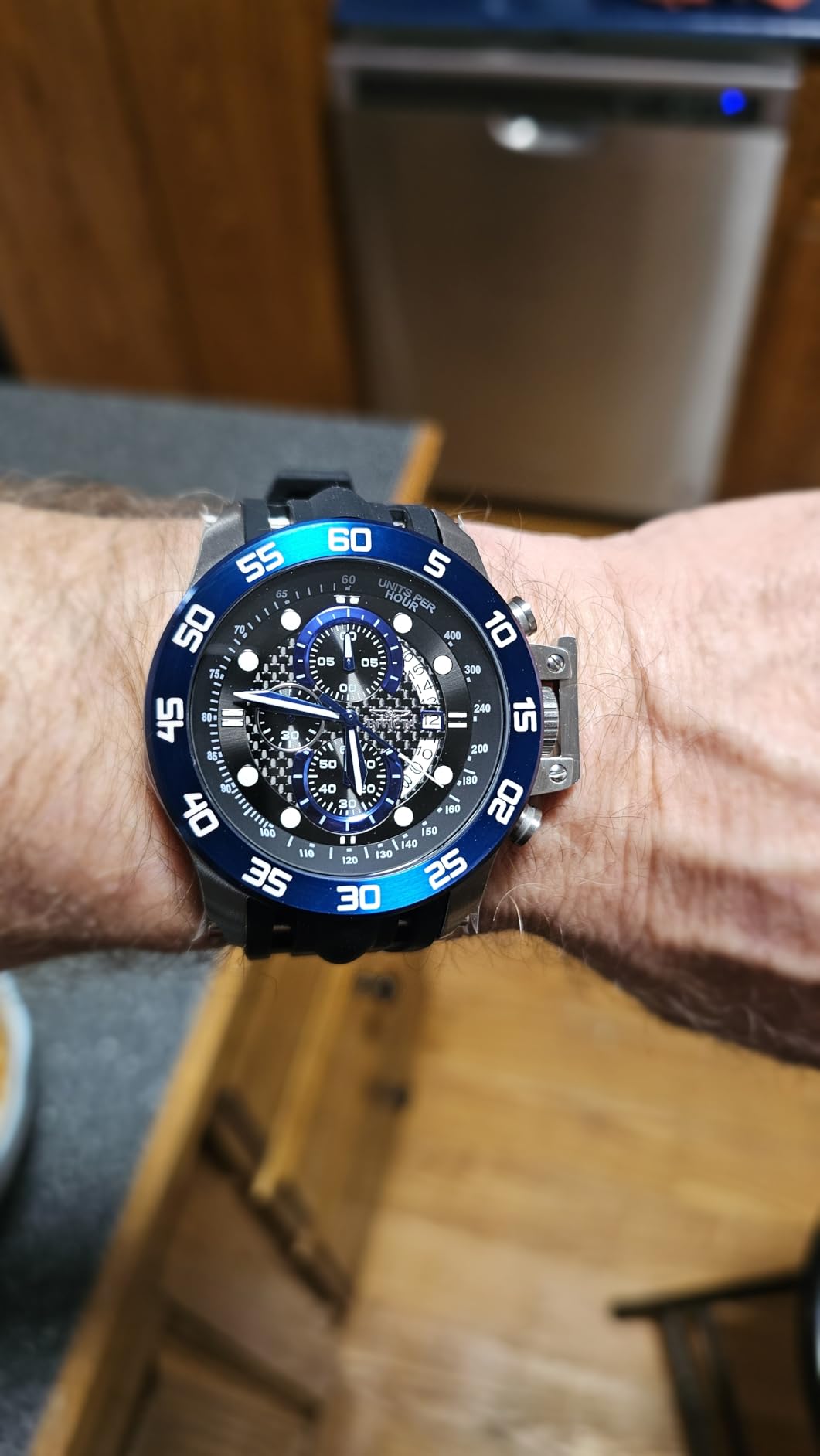 Invicta Men's I-Force Analog Display Japanese Quartz Black Watch customer photo 2
