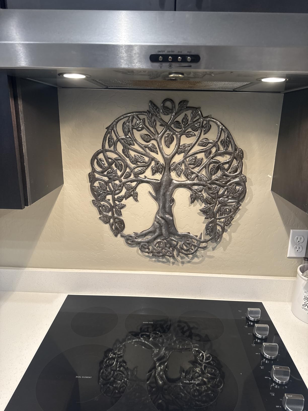 Tree of Life Metal Wall Art - Handmade in Haiti customer photo 1