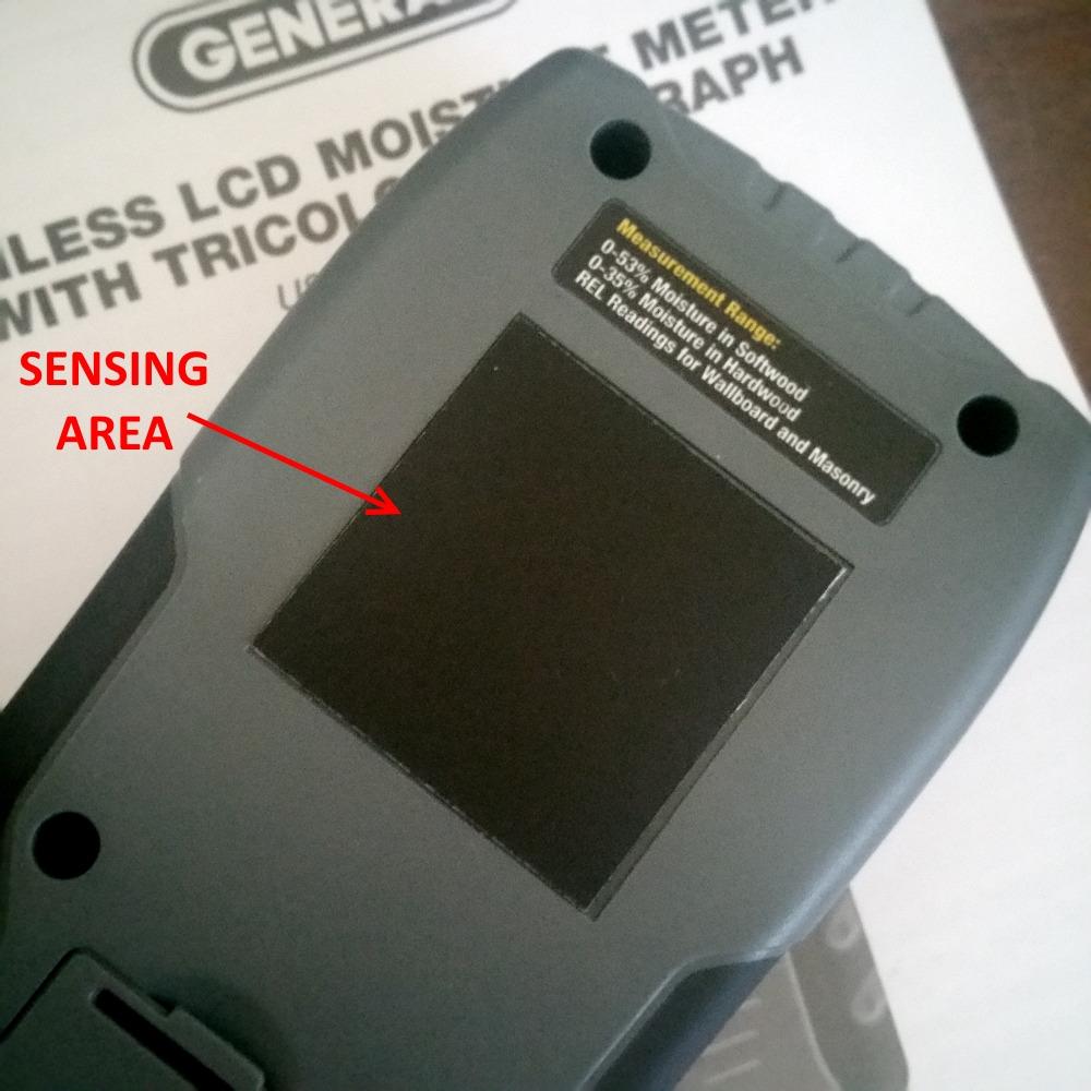 General Tools LCD Moisture Meter #MM8 - Leak and Humidity Detector - Pinless and Non-Invasive customer photo 2
