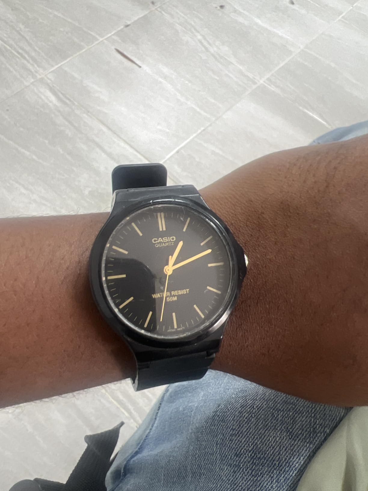Casio MW240 Series | Men's Quartz Watch | 50M WR | Large Resin Case | Resin Glass | Resin Band | Large Arabic Numerals | Analog Watch customer photo 1
