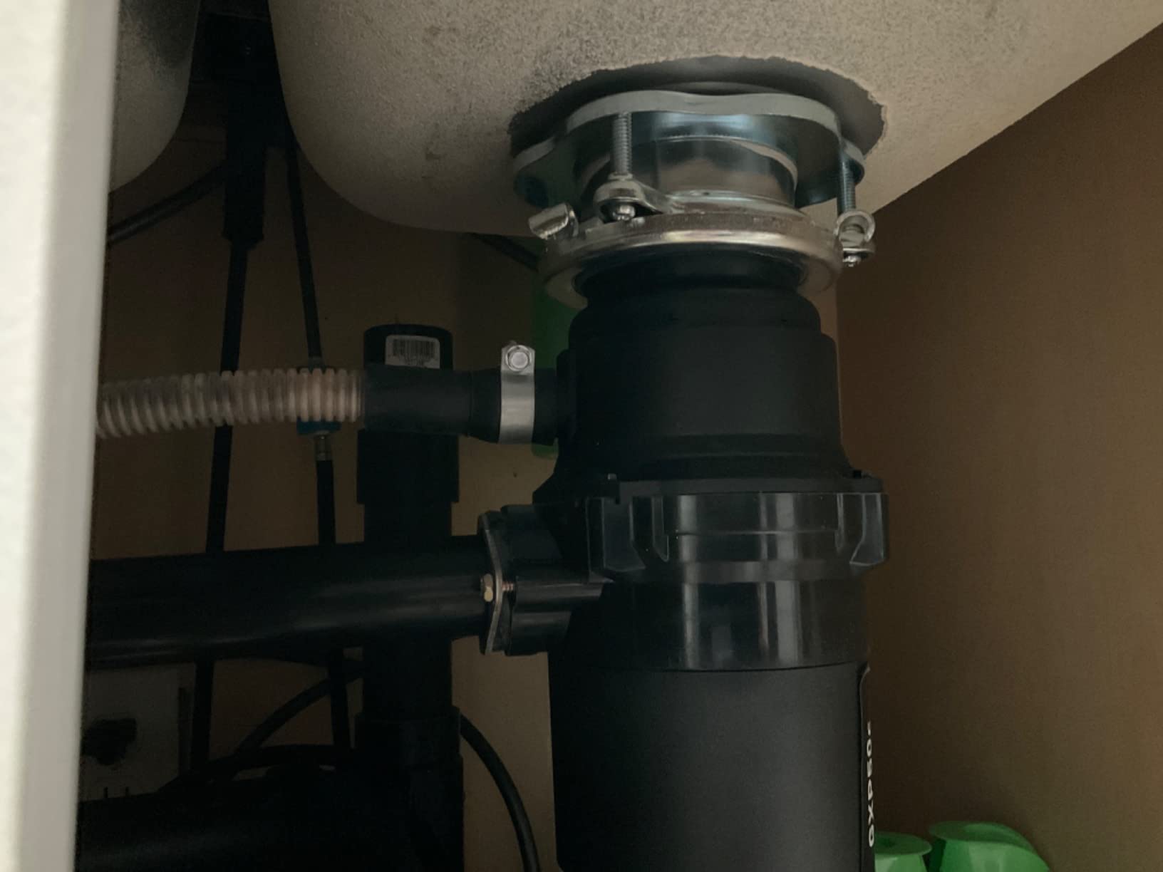Moen Prep Series PRO Continuous Feed Compact Garbage Disposal for Kitchen Sink with Power Cord, Gxp50C customer photo 2