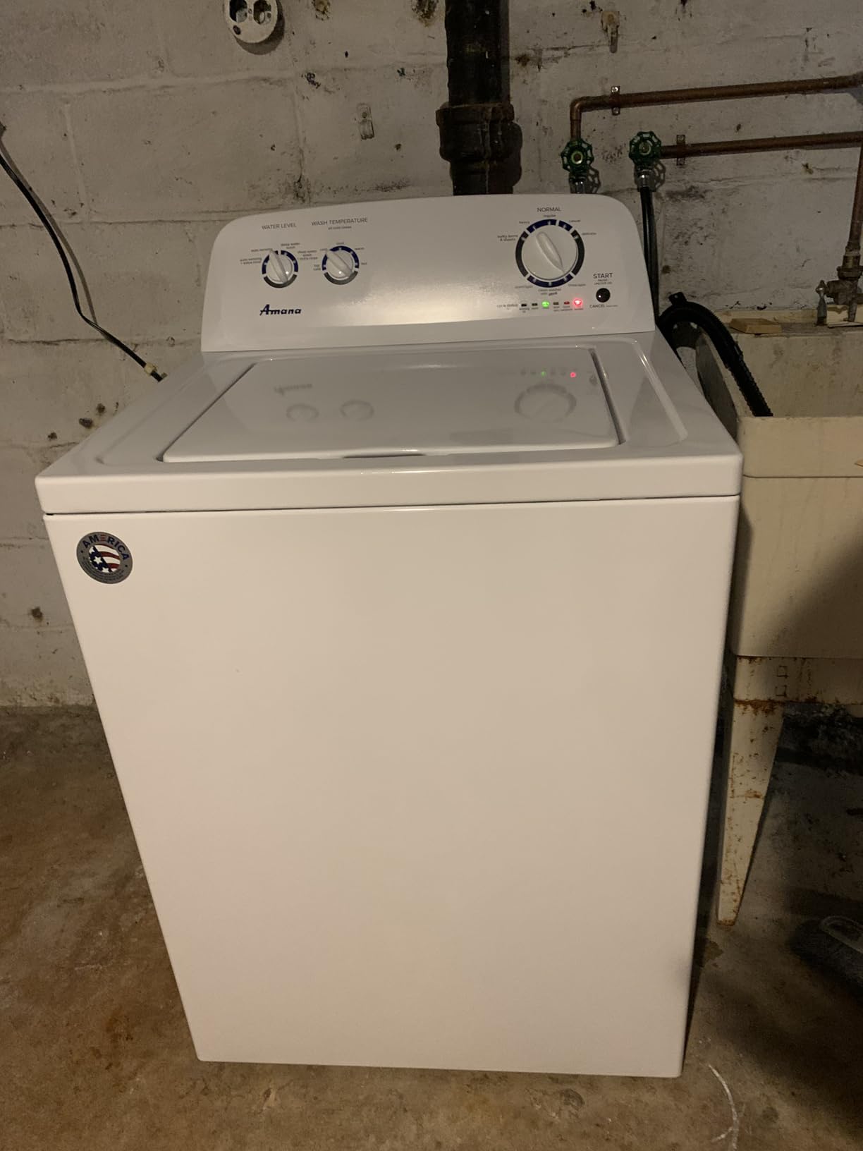 Amana NTW4516FW 3.5 Cu. Ft. White Top Load Washer customer photo 2