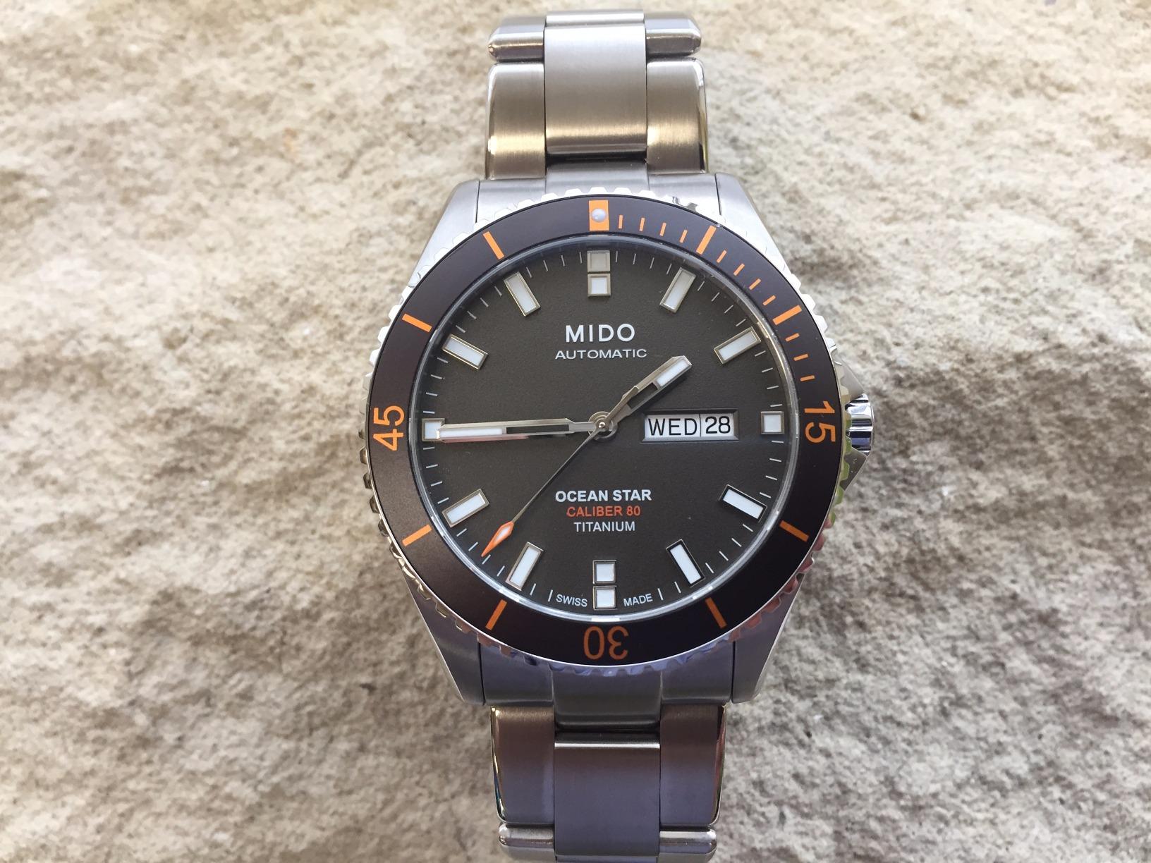 MIDO Ocean Star 200 - Swiss Automatic Watch for Men - Stainless Steel Case - Day/Date Calendar - Rotating Bezel - 200m Water Resistance customer photo 1