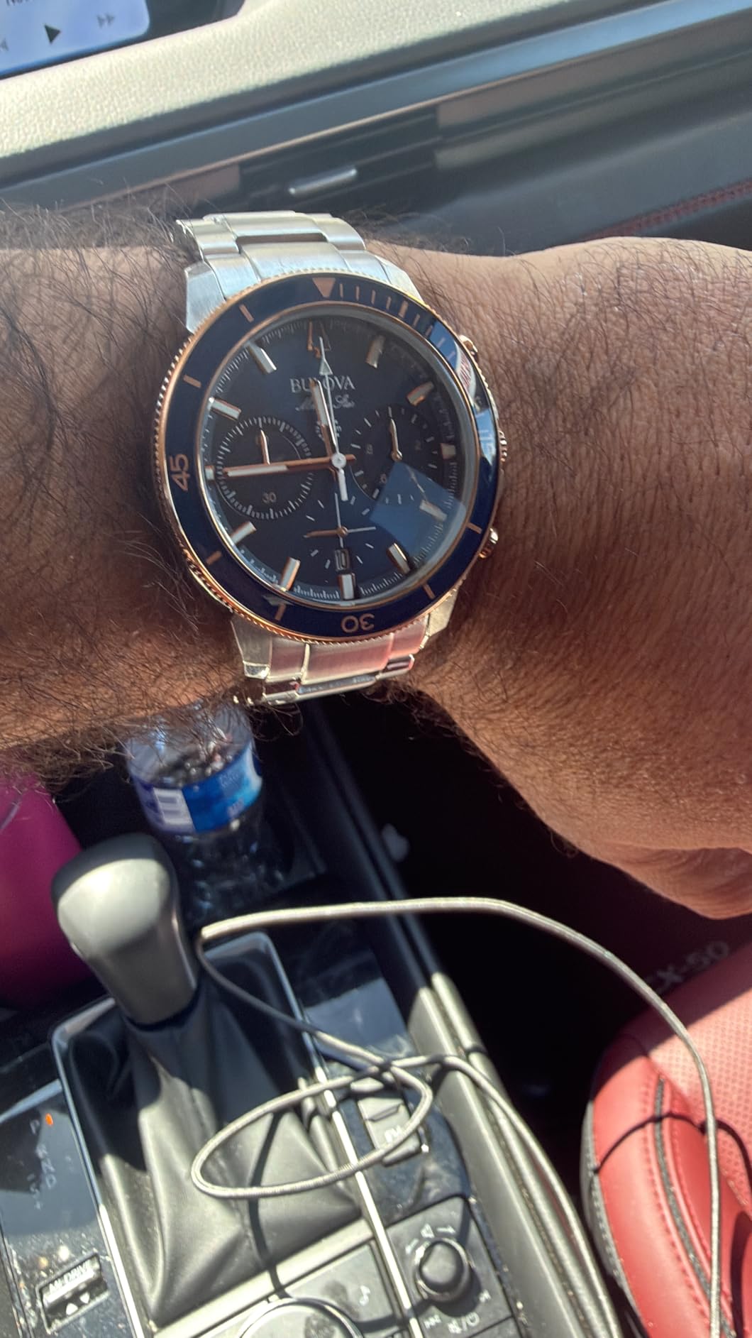 Bulova Men's Marine Star Series C Two-Tone Stainless Steel 6-Hand Chronograph Quartz Watch customer photo 2