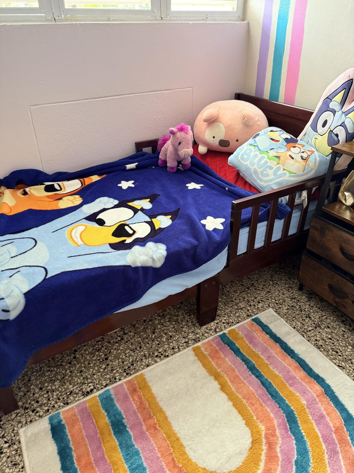 Dream On Me Brookside 3-in-1 Toddler Bed, GREENGUARD Gold, White customer photo 2