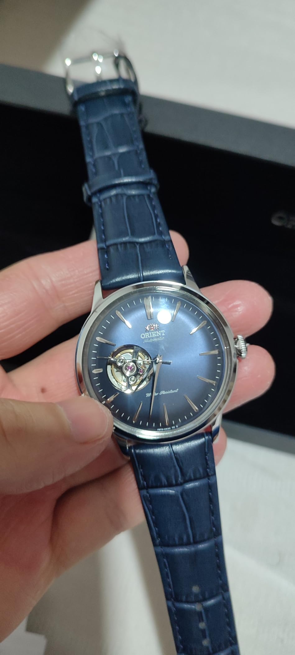 Orient Bambino Open Heart Automatic/Hand-Winding 40.5mm Case Diameter Classic Watch customer photo 2