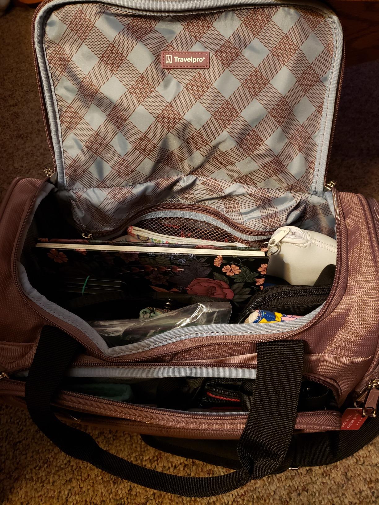 Travelpro Maxlite 5 Softside Lightweight Underseat Carry-On Travel Tote, Overnight Weekender Bag customer photo 2