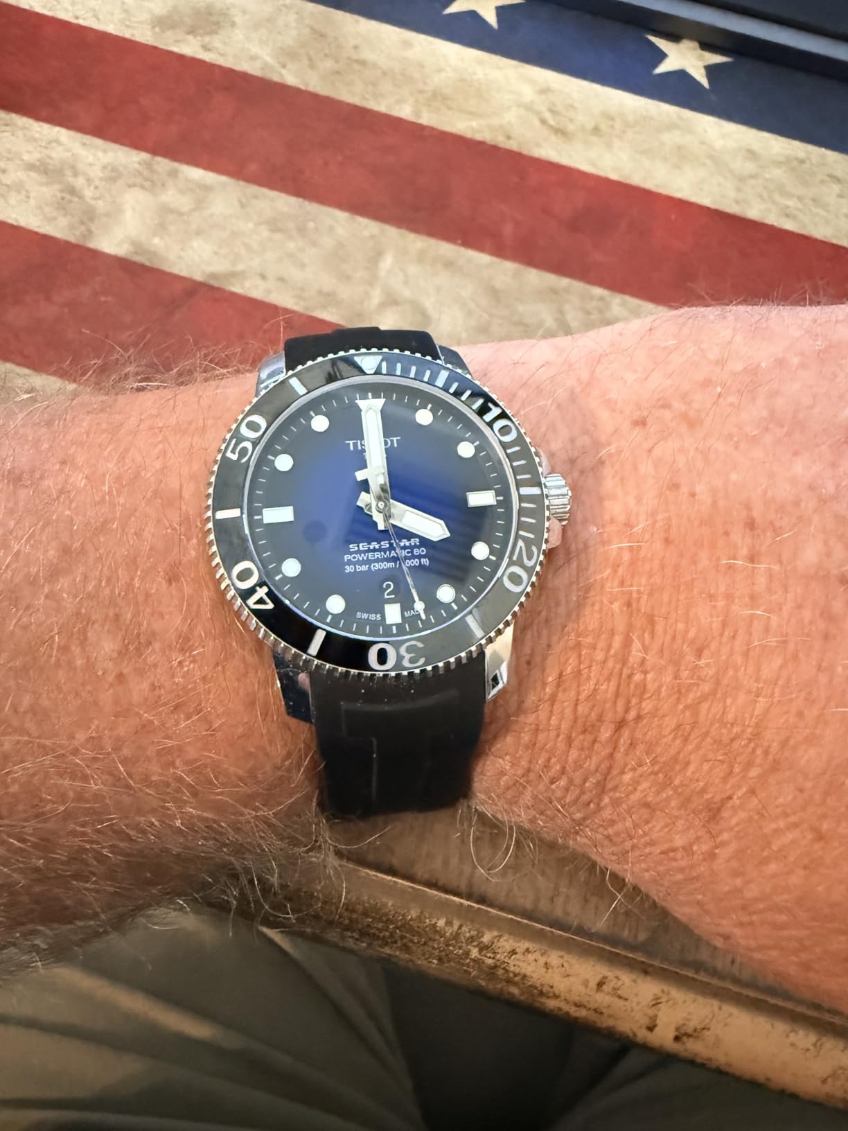 Men's Seastar 1000 Powermatic 80 - T1204071704100 customer photo 1