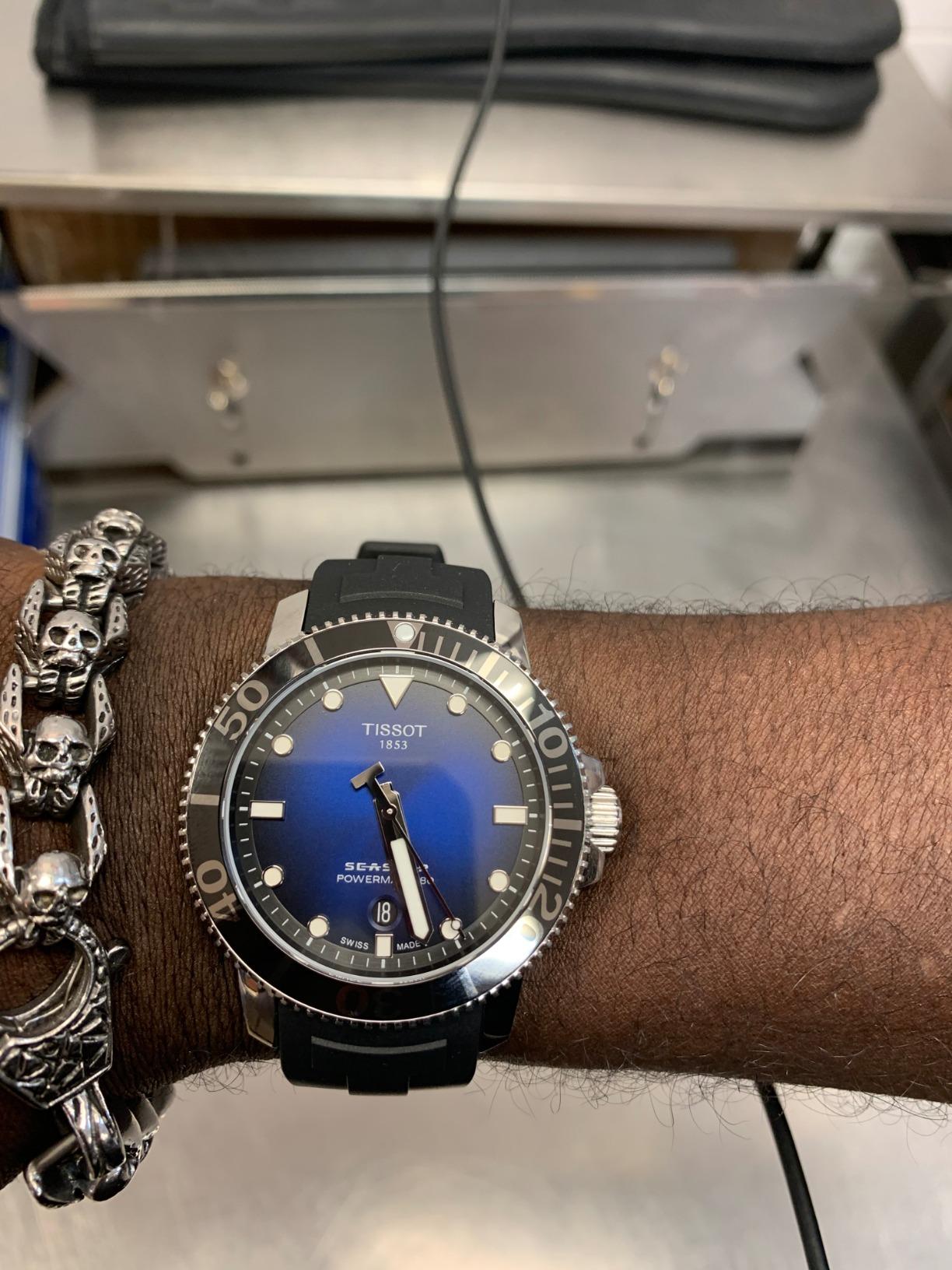 Men's Seastar 1000 Powermatic 80 - T1204071704100 customer photo 2