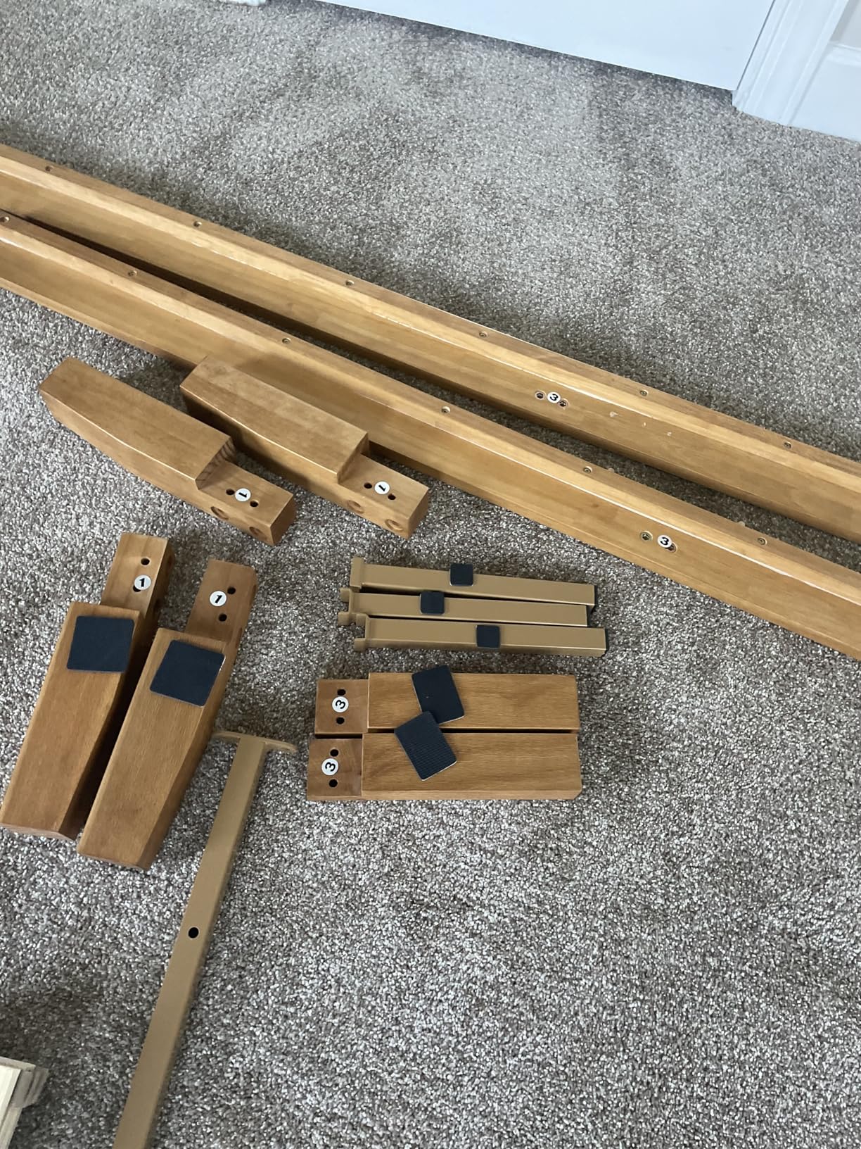 Mellow Naturalista Classic - 12 Inch Solid Wood Platform Bed with Wooden Slats, No Box Spring Needed, Easy Assembly, Queen, Pine customer photo 2
