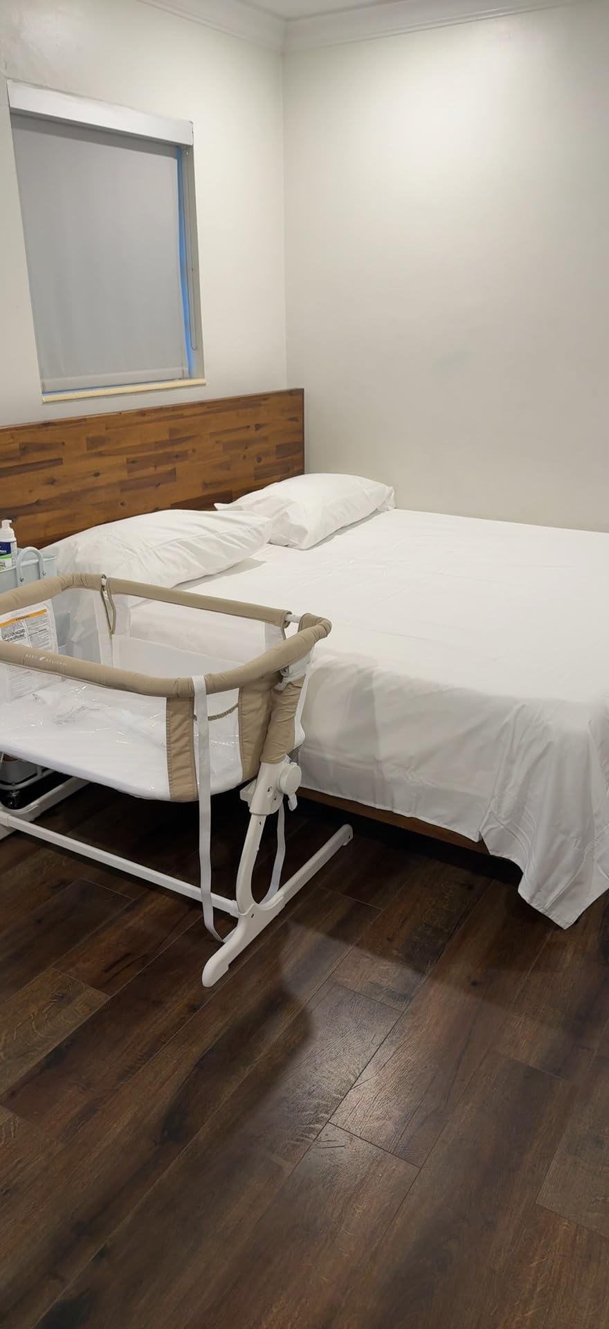 Baby Delight Beside Me Dreamer Bassinet | Bedside Sleeper | 7-Position Height Adjustment | Charcoal Tweed customer photo 2