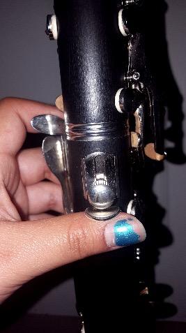 Eastar B Flat Clarinet for Beginner, Ebonite Clarinet Nickel-plated with 2 Barrels, 3 Reeds, White Gloves, Hard Case, Cleaning Kt, ECL-300 customer photo 2