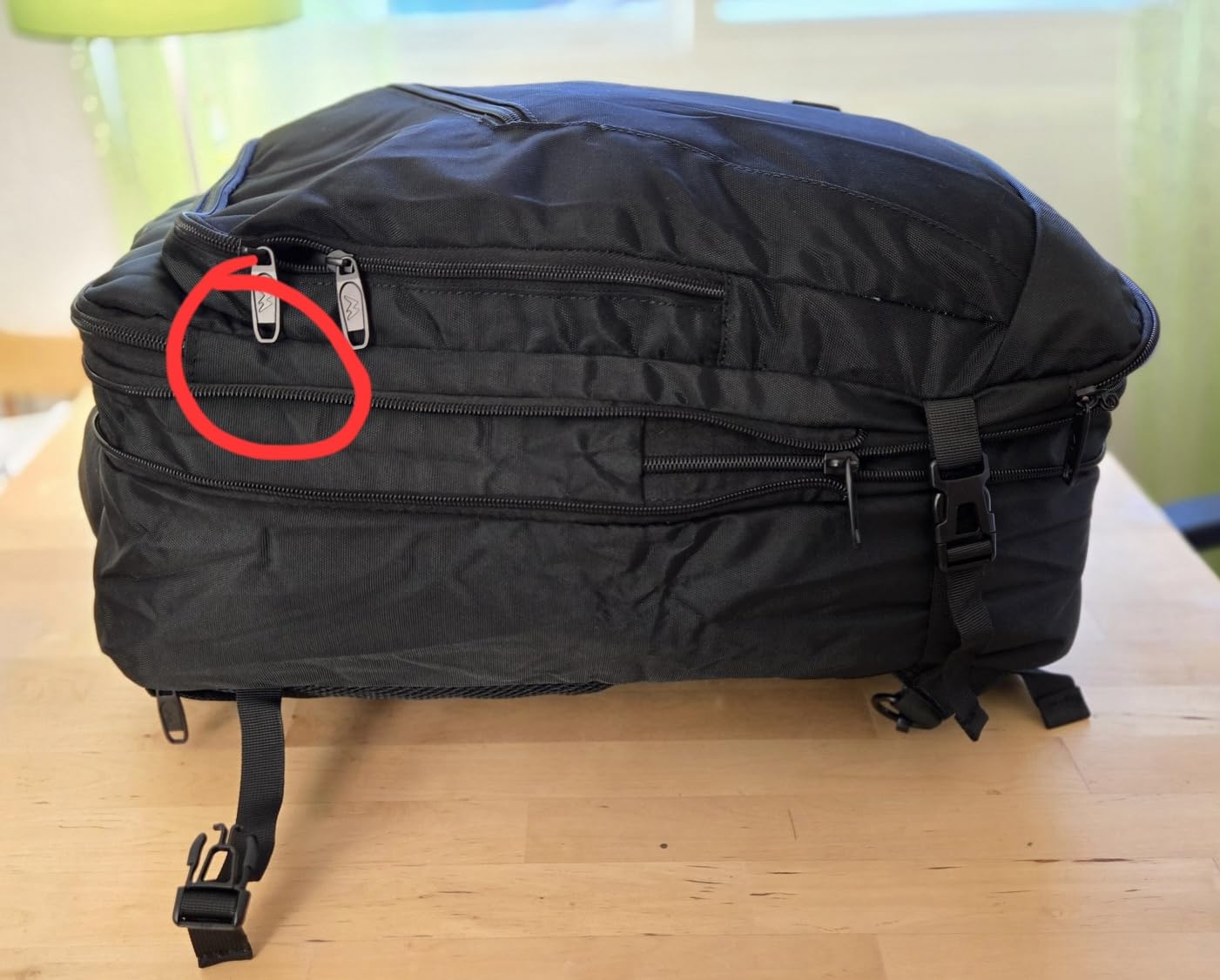 MATEIN Carry on Backpack, Extra Large Expandable Travel Backpack for Men | Airplane Approved, Weekender Bag for Women, mochila de viaje, Water Resistant, Lightweight Daypack for Flight, 40L, Black customer photo 1