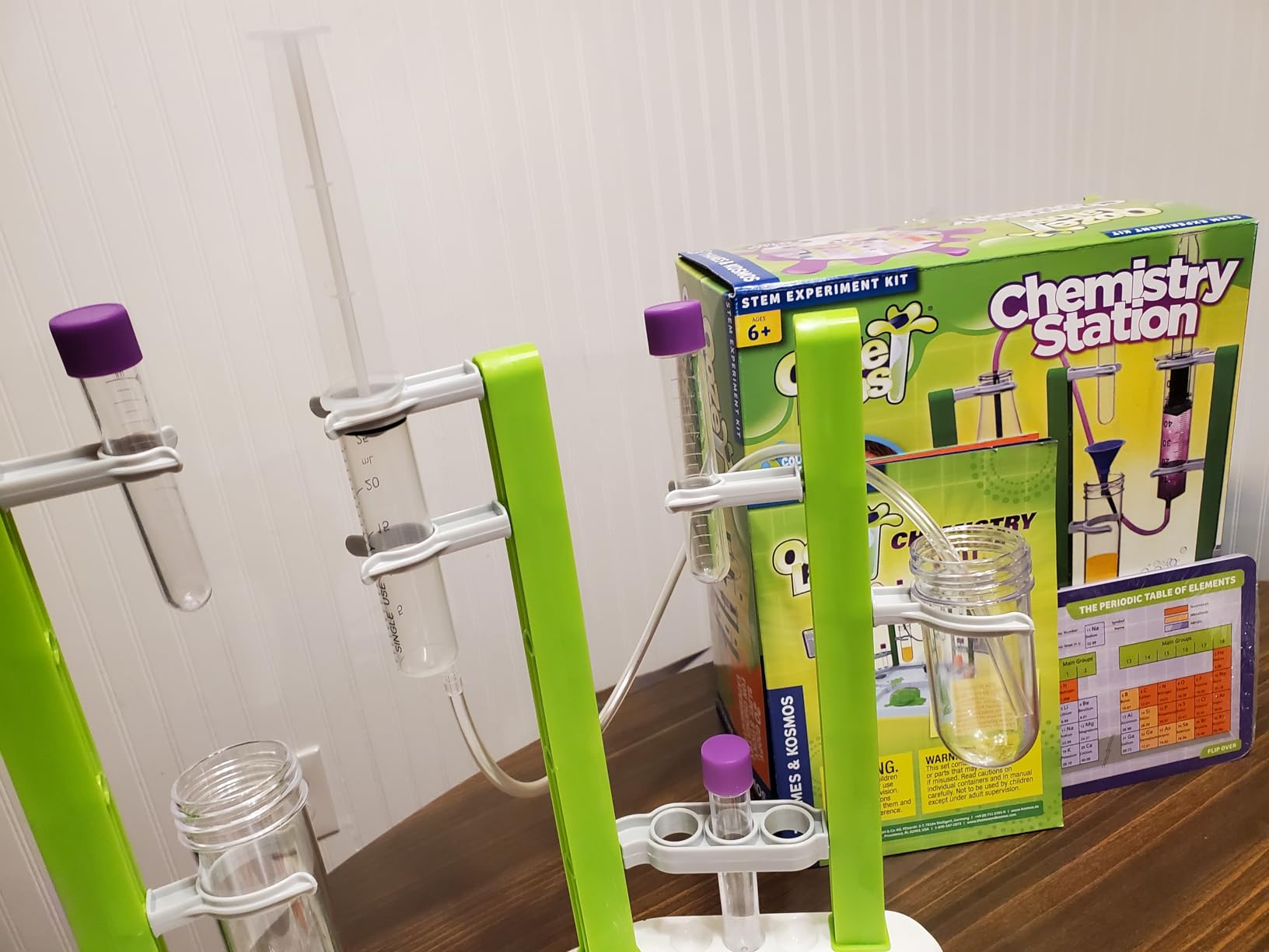 Thames & Kosmos Ooze Labs: Slime Lab Science Experiment Kit & Lab Setup, 10 Experiments with Slime | Parents' Choice Recommended Award Winner customer photo 2