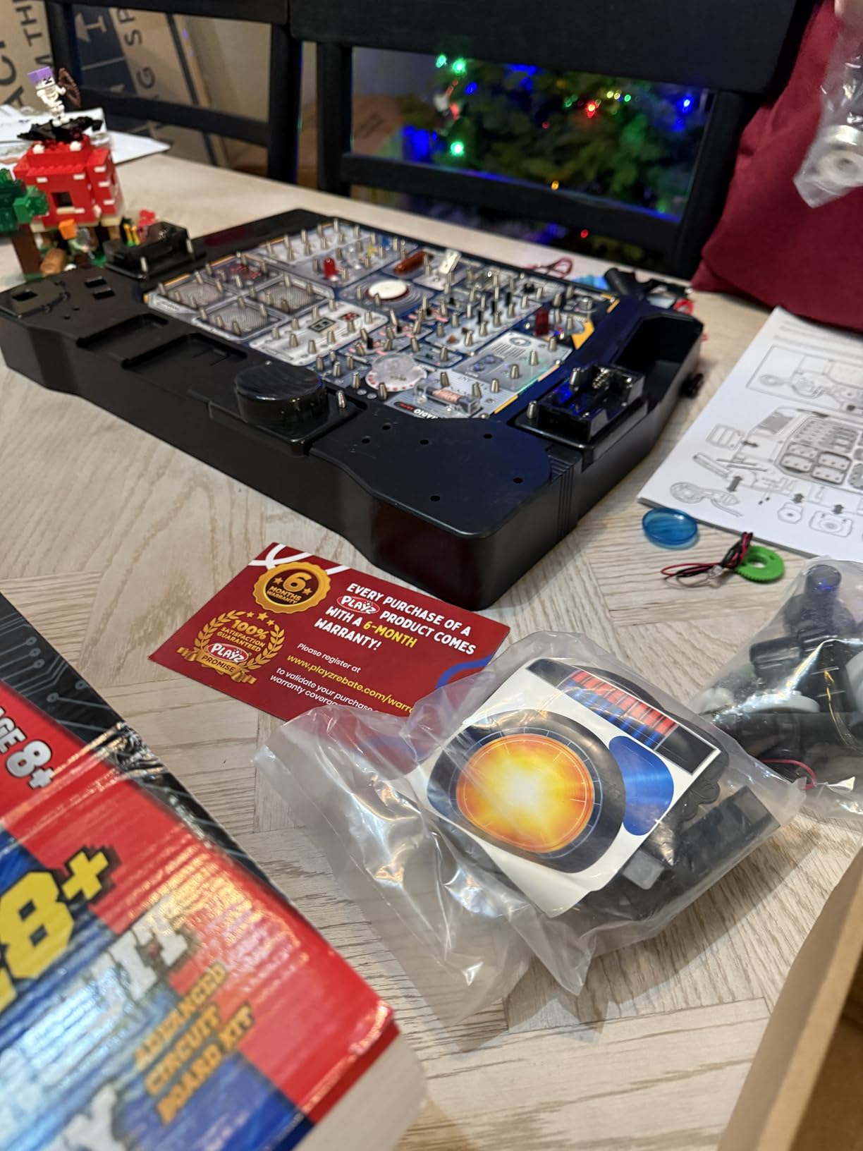 Playz Advanced Circuit Board for Kids, Science Kits for Kids Age 8-12 | Electronics Kit with 328+ Experiments customer photo 1