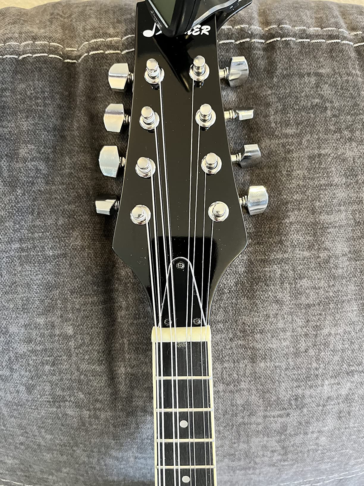Donner Acoustic Mandolin Instrument Kits - A Style, DML-100B, Black | Mahogany Wood Musical Mandolin Guitar Complete Set 8 String with Tuner, Strings and Gig Bag for Beginners, Teens, Adults customer photo 2