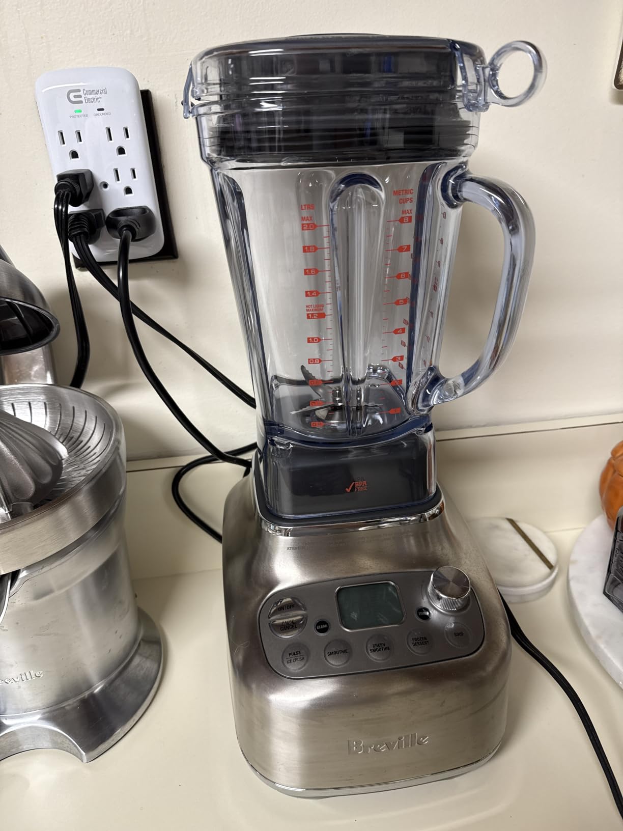 Breville BBL920BSS Super Q Home Blender, Brushed Stainless Steel customer photo 1