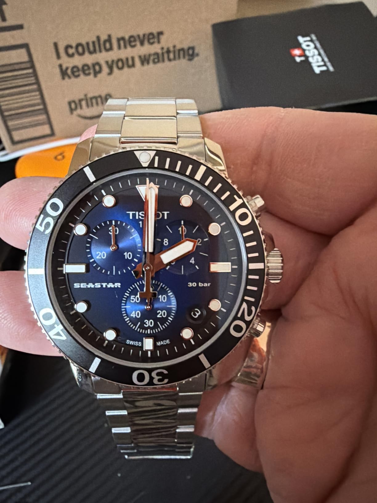 Mens Seastar Ceramic Sport Watch customer photo 1
