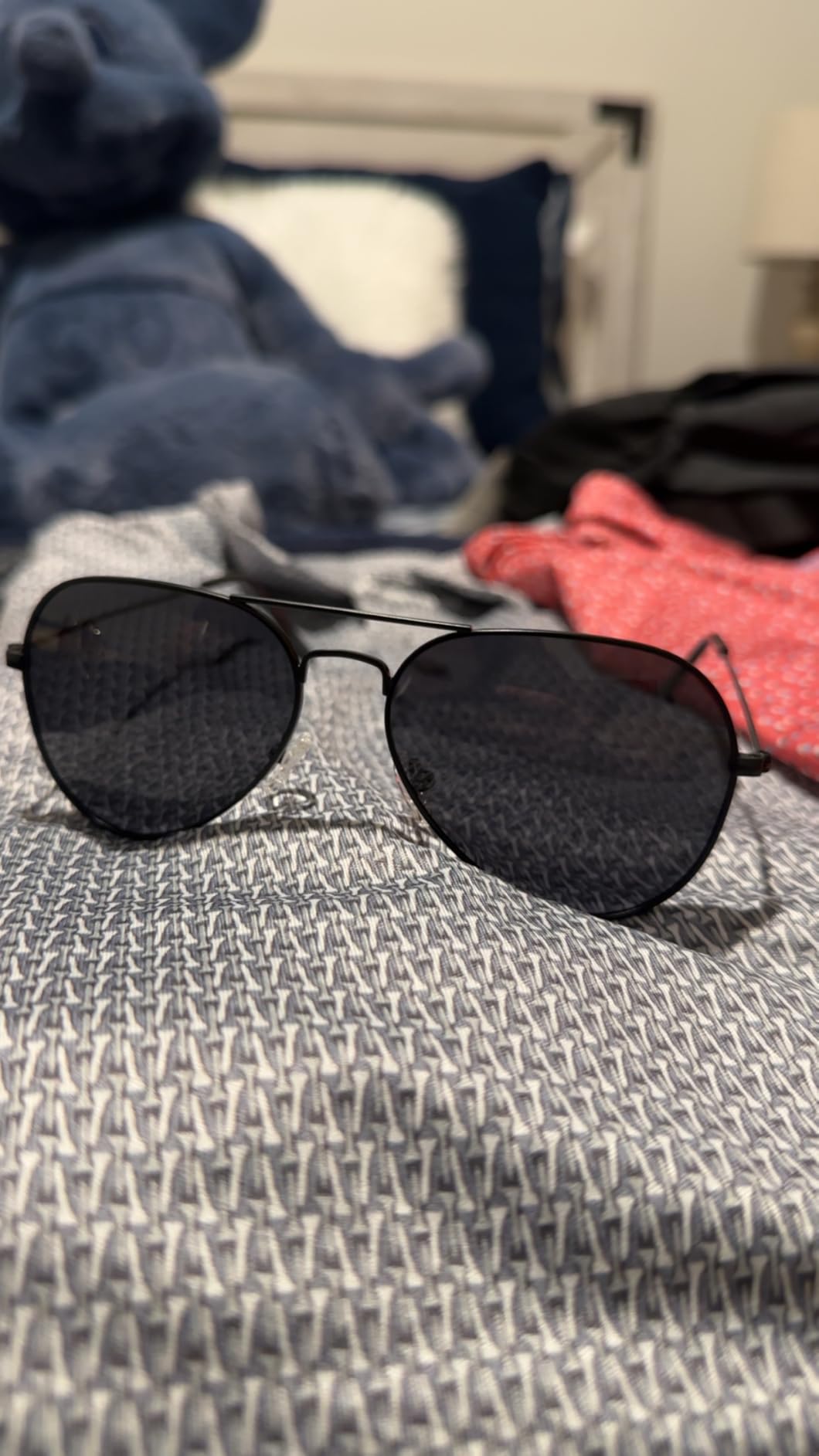 KALIYADI Classic Aviator Sunglasses for Men Women Driving Sun glasses Polarized Lens UV Blocking customer photo 2