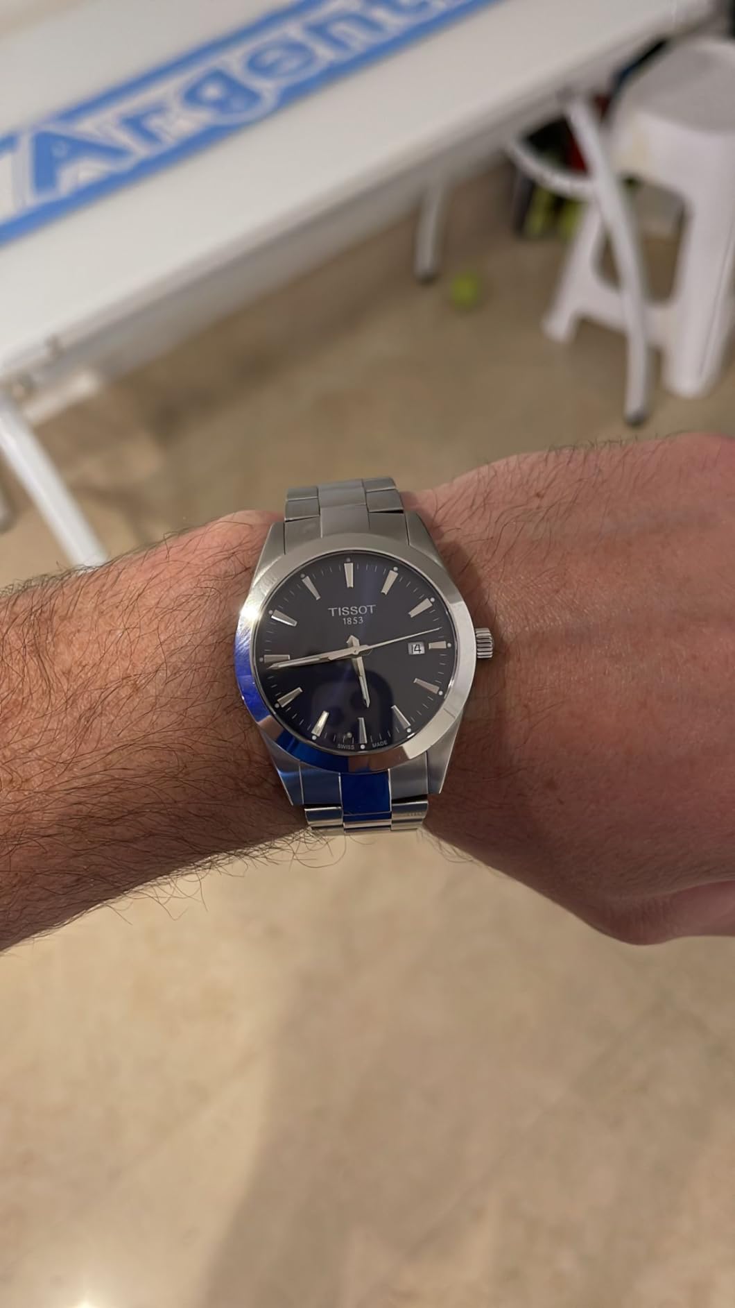 Tissot Mens Gentleman Stainless Steel Dress Watch customer photo 2