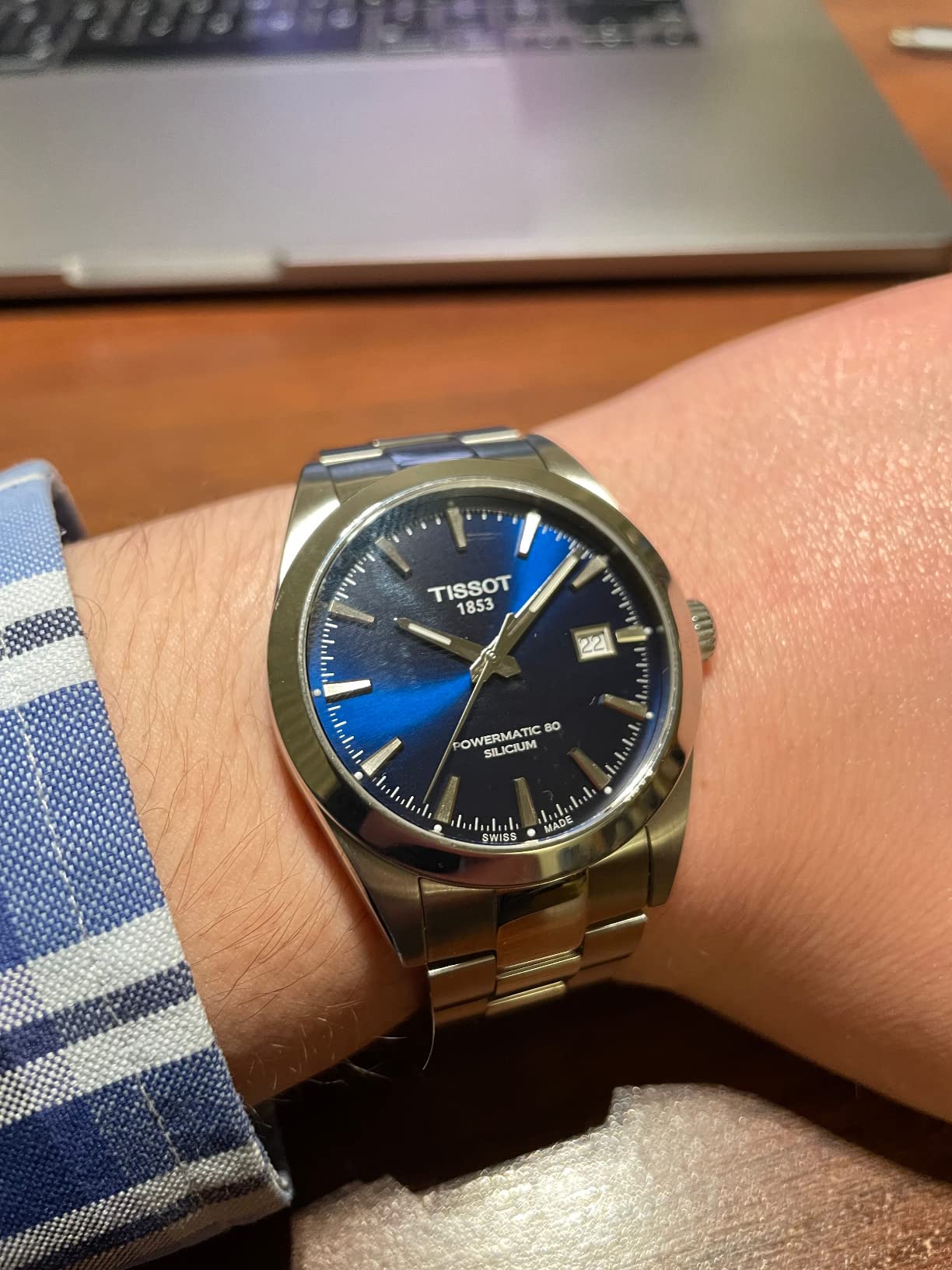 Tissot Mens Gentleman Stainless Steel Dress Watch customer photo 1