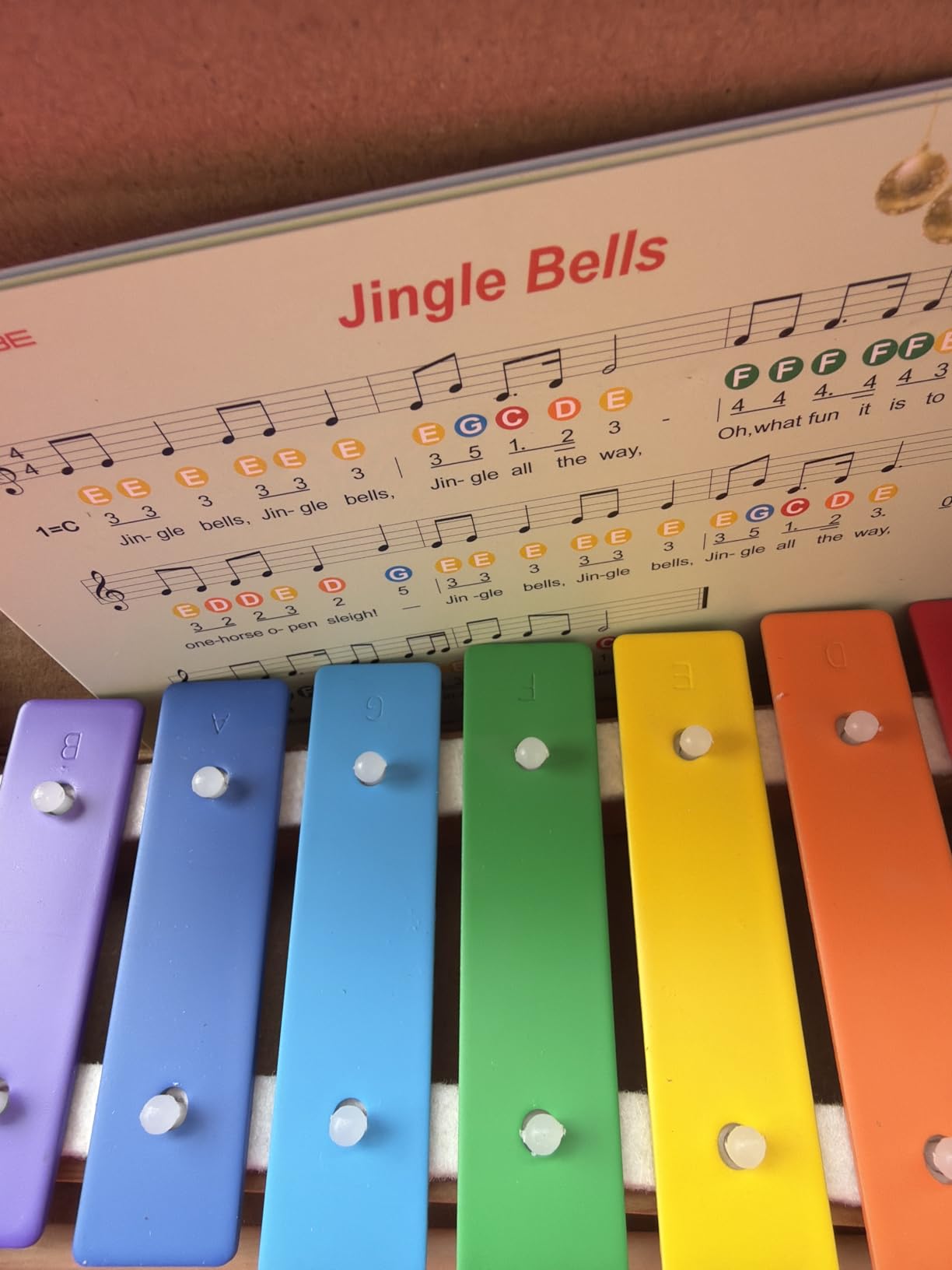 Xylophone for Kids Wooden Xylophone with Mallets Orff Music Instrument for Educational Preschool Learning Baby Percussion Kit Professional Tuning Gift Choice for Children customer photo 1