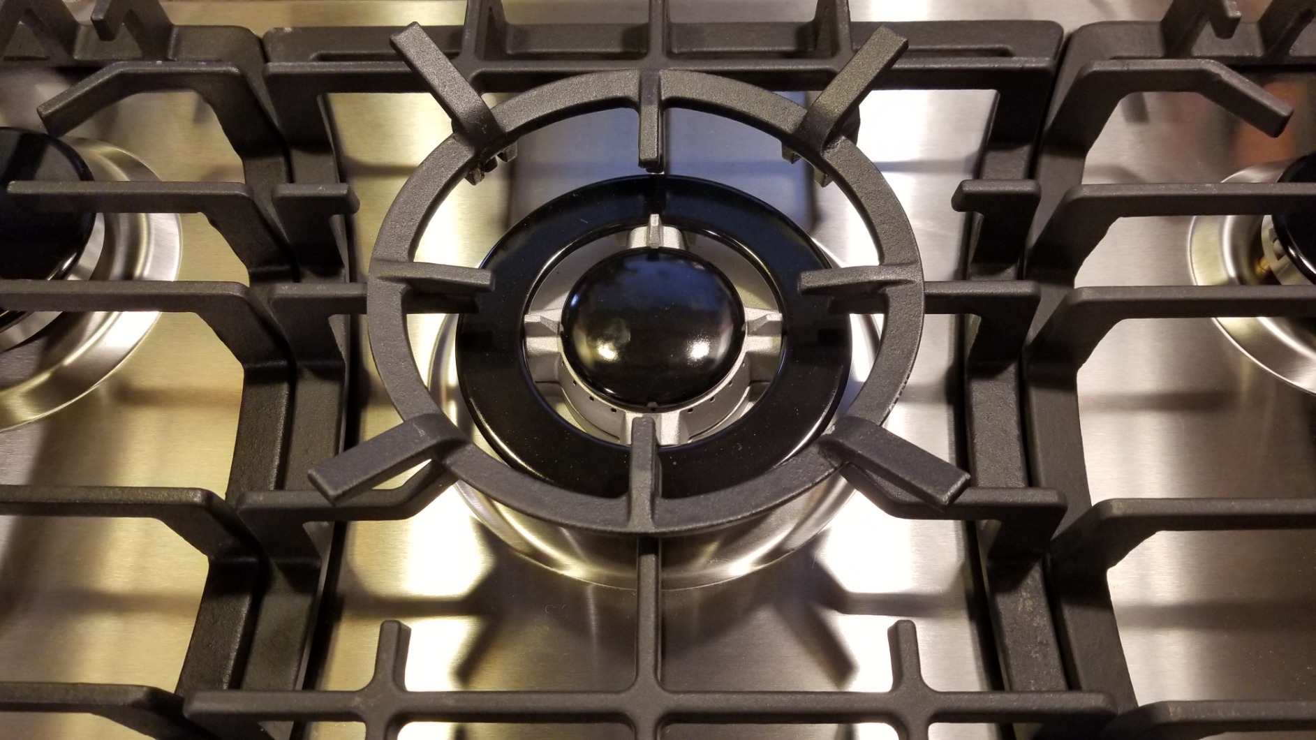 30 Inch Gas Cooktop - Dual Fuel Sealed 5 Burners Built-In Stainless Steel Hob DK257-A03 customer photo 2