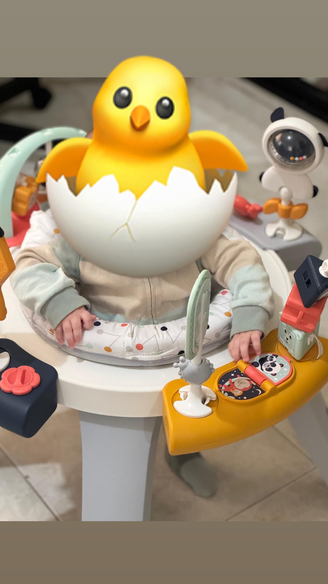 Fisher-Price Baby to Toddler Toy 3-in-1 Spin & Sort Activity Center and Play Table customer photo 1