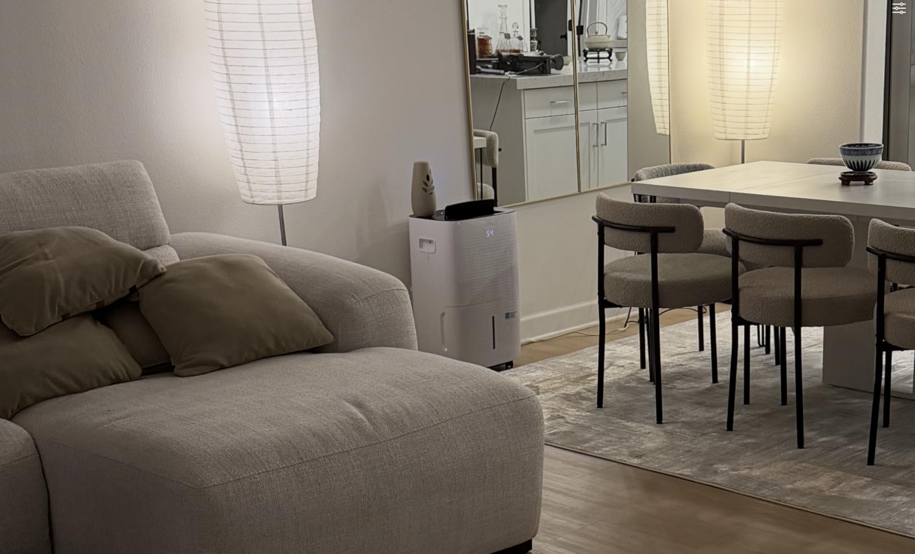 Waykar 34 Pints Energy Star Dehumidifier for Spaces up to 2,000 Sq. Ft at Home, in Basements and Large Rooms with Drain Hose and 0.66 Gallons Water Tank customer photo 2