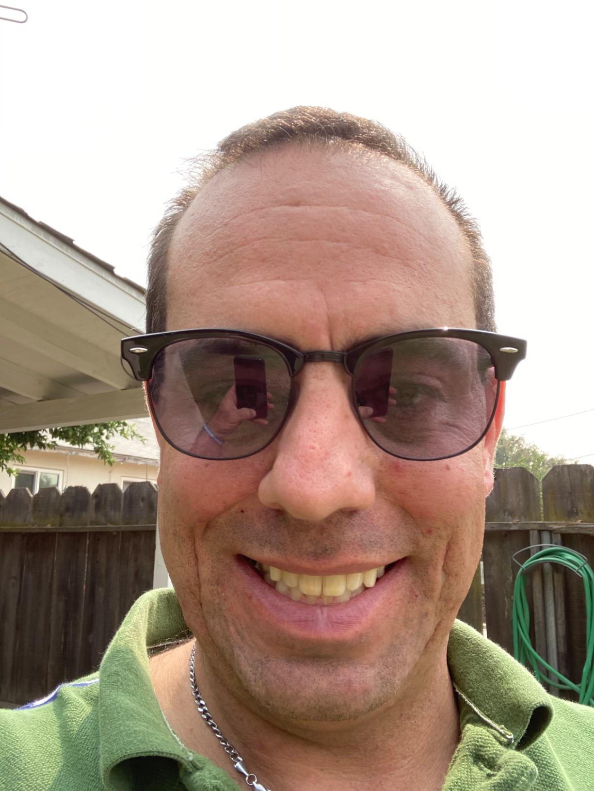 Semi Rimless Polarized Sunglasses Men Photochromic Sun Glasses Women Unisex TY201903 customer photo 2