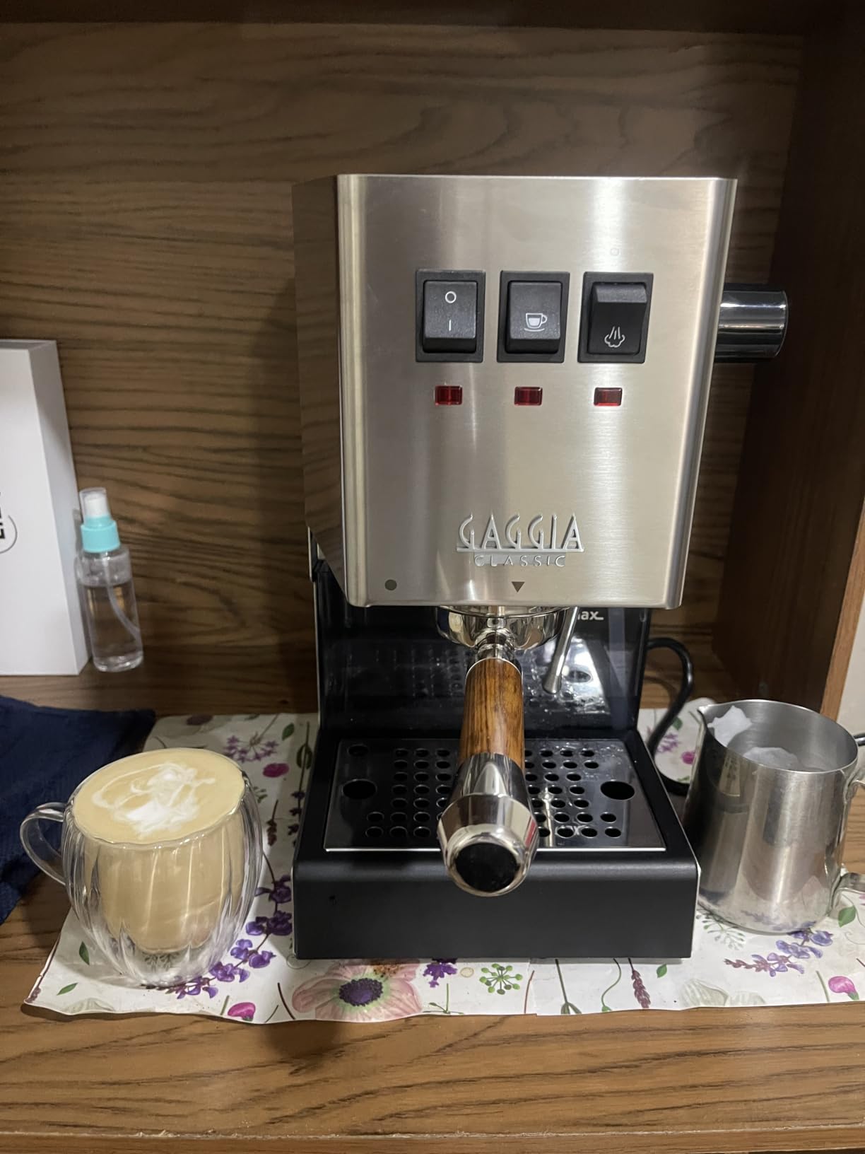 Gaggia RI9380/49 Classic Evo Pro Espresso Machine, Thunder Black customer photo 2