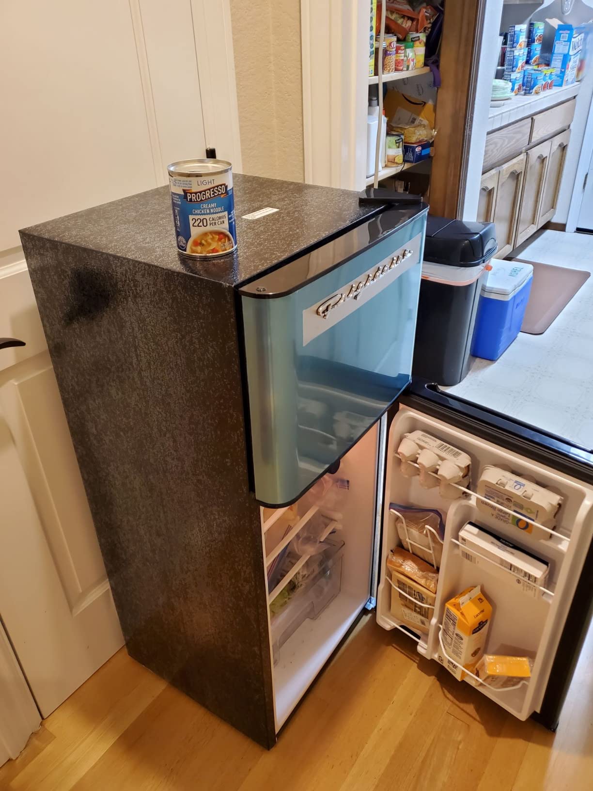 Frigidaire EFR451 Refrigerator with Top Freezer - 2 Door Fridge with 4.6 Cu Ft, Platinum Series, Stainless Steel customer photo 1