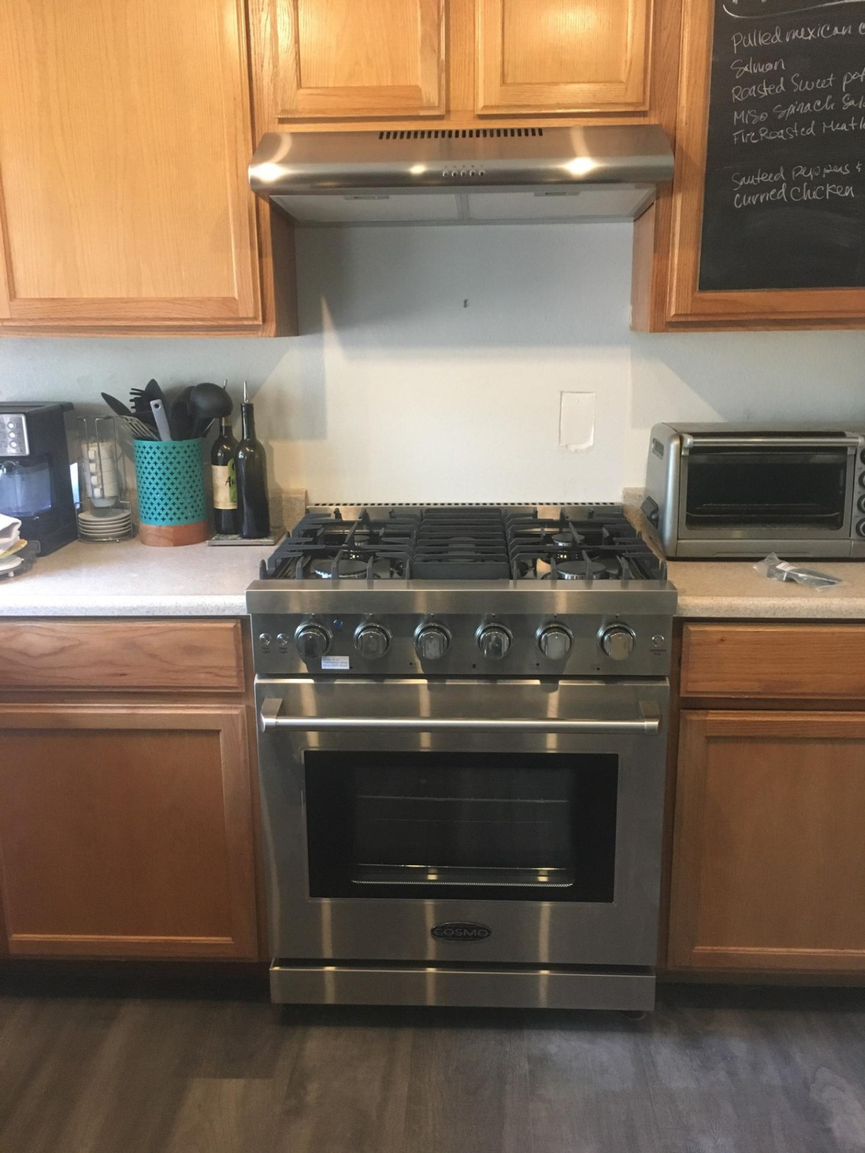 Cosmo COS-EPGR304 30 in. Haven Coll 4.8 cu ft 5 Burner Gas Range, Convection, Stainless Steel customer photo 1