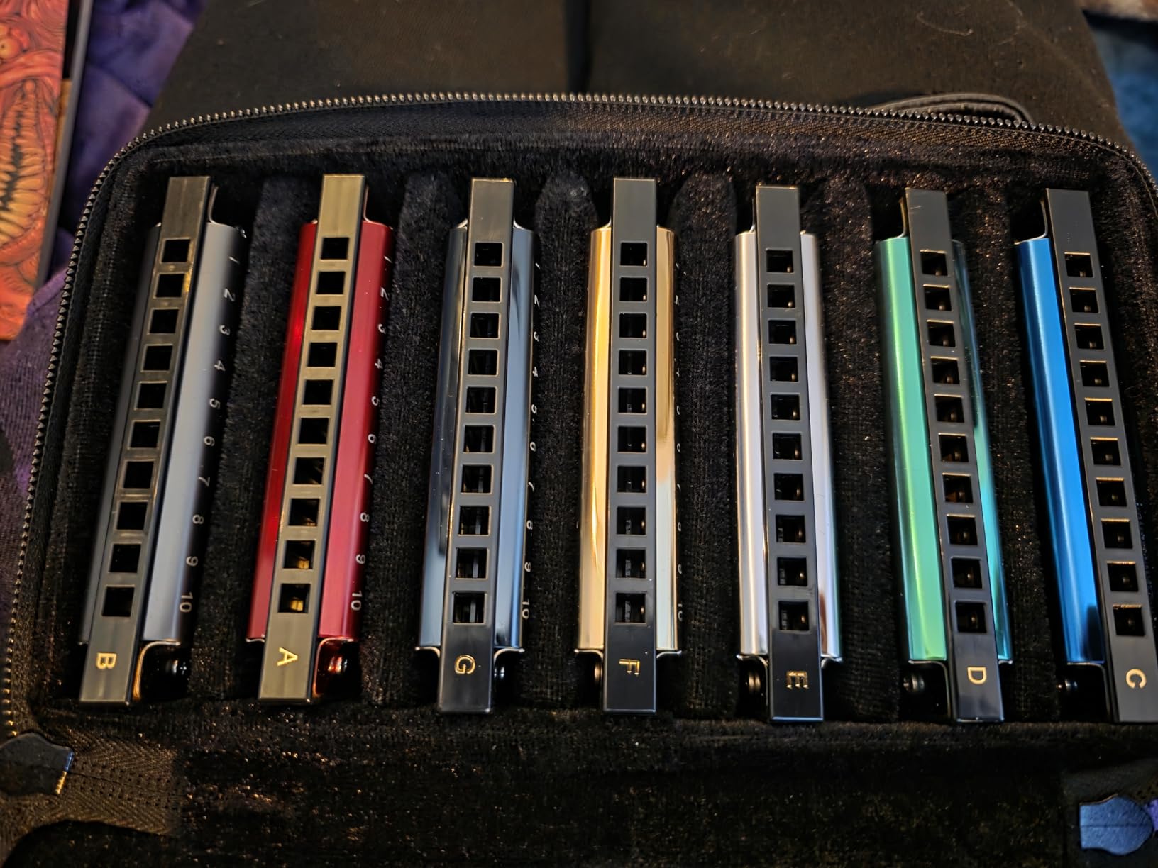 East top Deluxe Harmonica Key of C, 10 Holes 20 Tones Mouth Organ Diatonic Blues Harmonica For Adults, Beginners, Professionals and Students customer photo 1