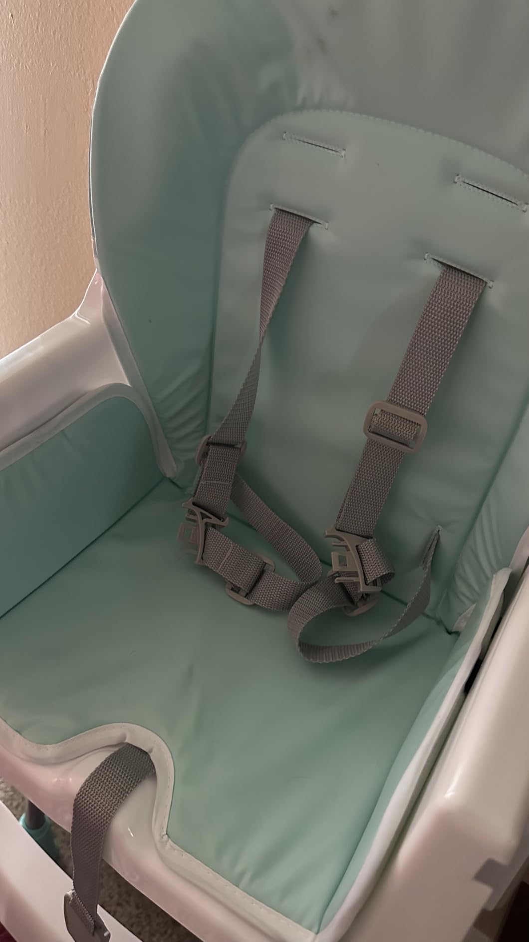 Dream On Me Portable 2-in-1 Tabletalk High Chair, Convertible Compact High Chair, Light Weight Portable Highchair, Grey customer photo 2