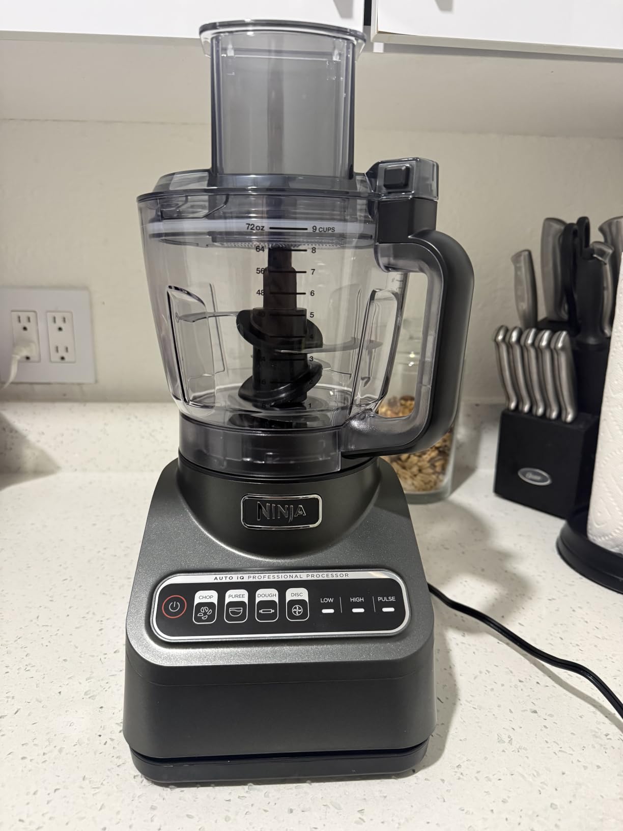 Ninja Food Processor, Professional Plus, 1000 Peak Watts, 9-Cup Processor Bowl, BN601 customer photo 1