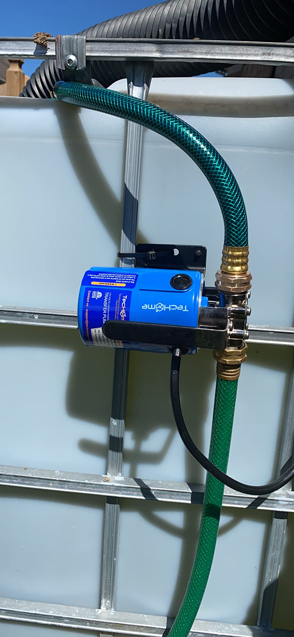 TecHome Water Pump Water Transfer Pump, 115V 1/10HP 330GPH Water Hose Pump customer photo 2