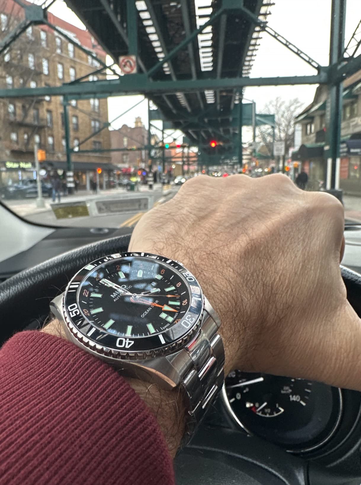 MIDO Ocean Star GMT - Swiss Automatic Watch for Men - 44mm Stainless Steel Case with Rotating Bezel customer photo 1