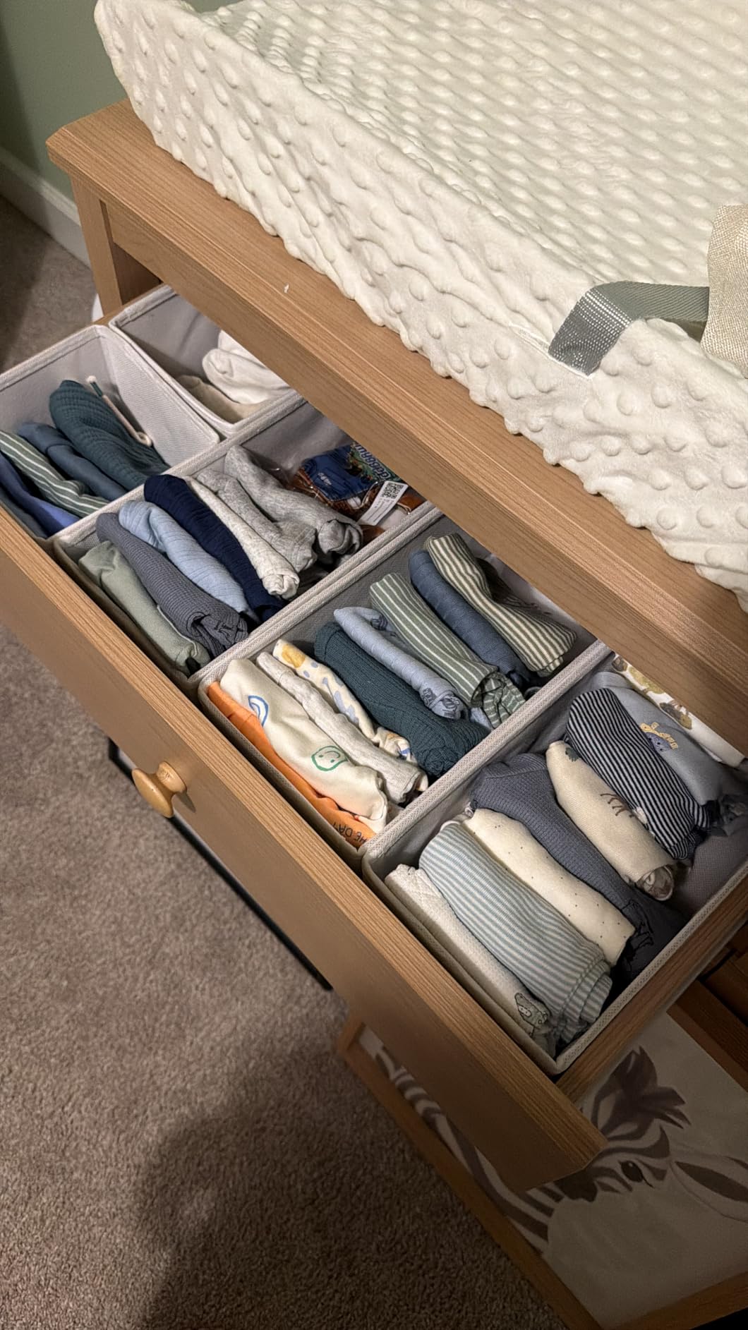Storkcraft Alpine 2 Drawer Changing Table Chest, White customer photo 1