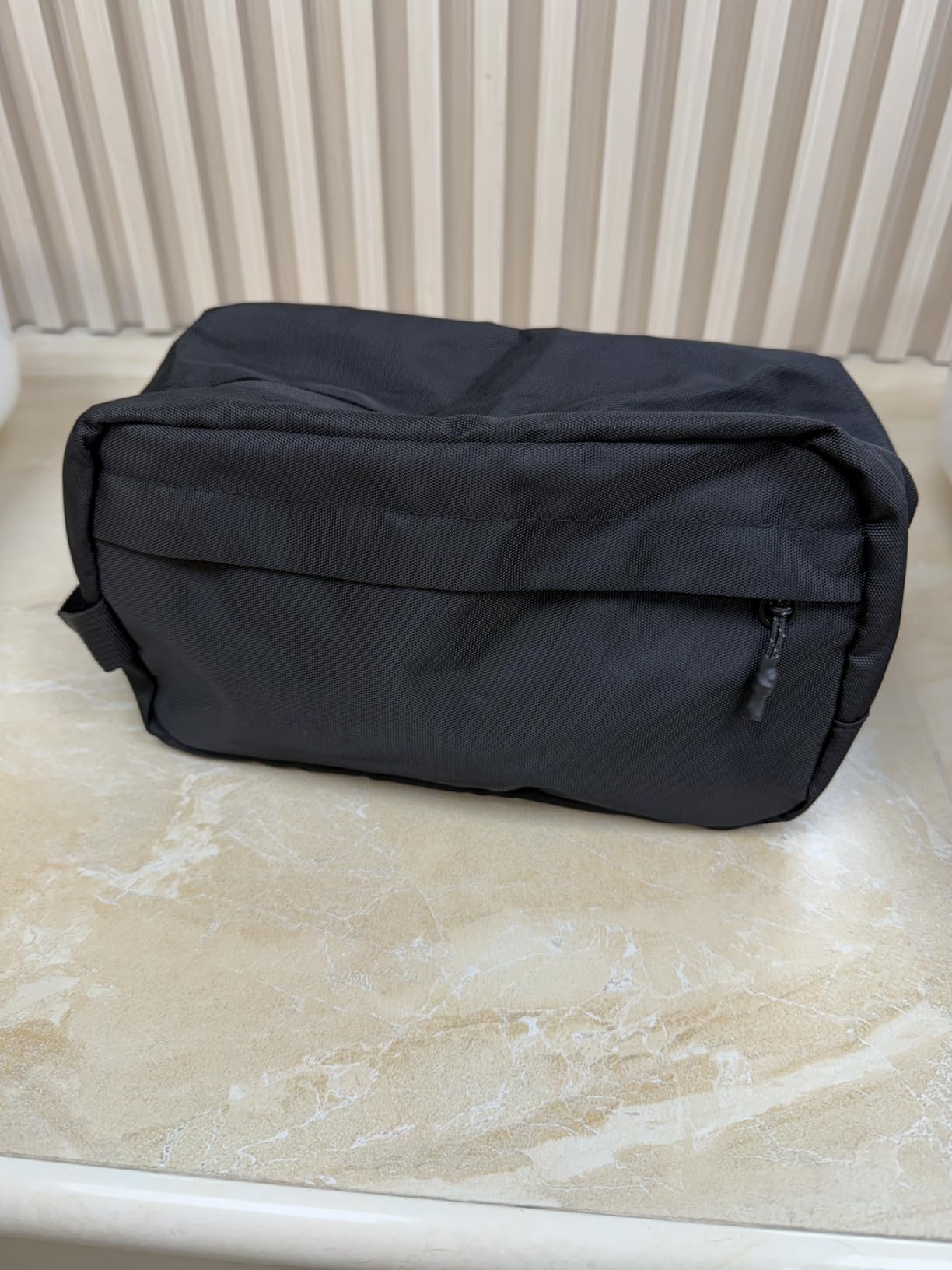 Vorspack Canvas Travel Toiletry Bag for Men, Medium, Black customer photo 2