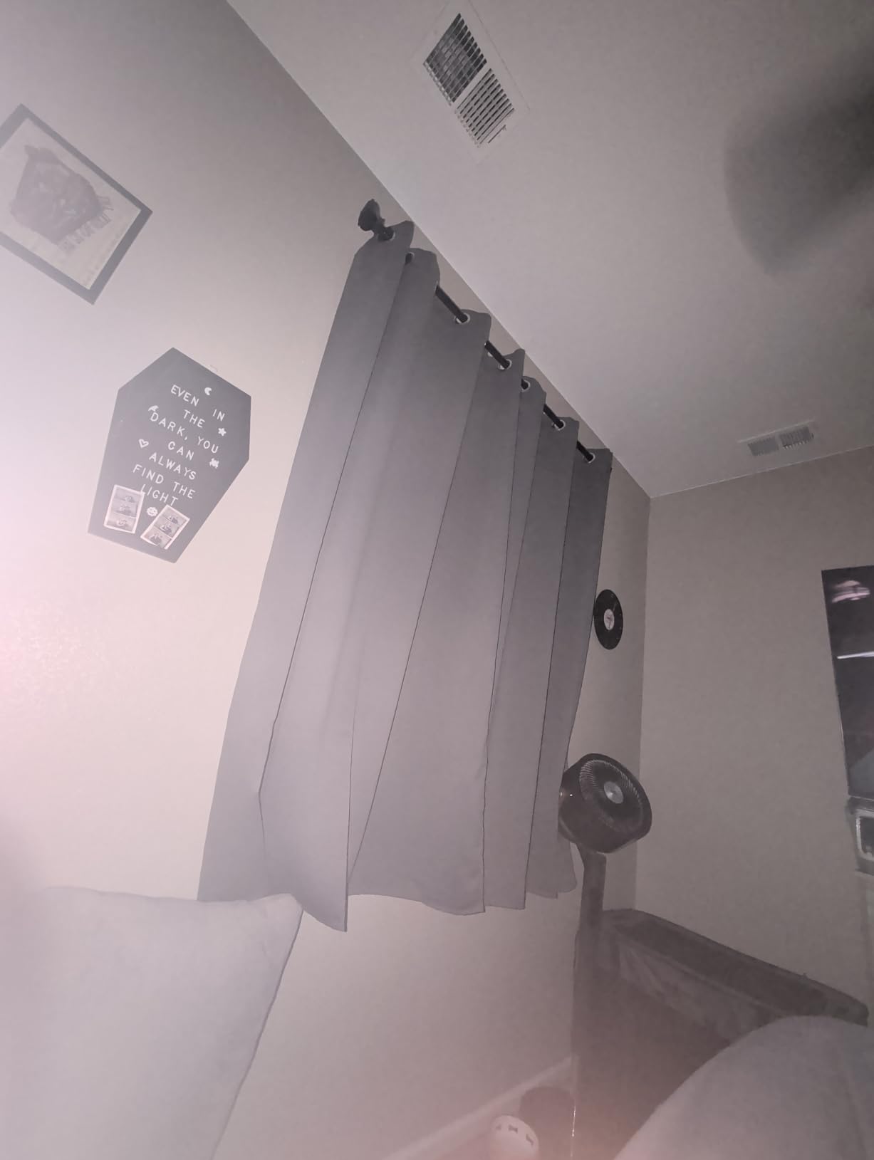 Joydeco Blackout Curtains for Bedroom 84 Inch - Black Out Curtains with Grommets Thermal Insulated Room Darkening Light Blocking, Noise Reducing & Wrinkle-Free Drapes for Living Room Windows, 2 Panels customer photo 2
