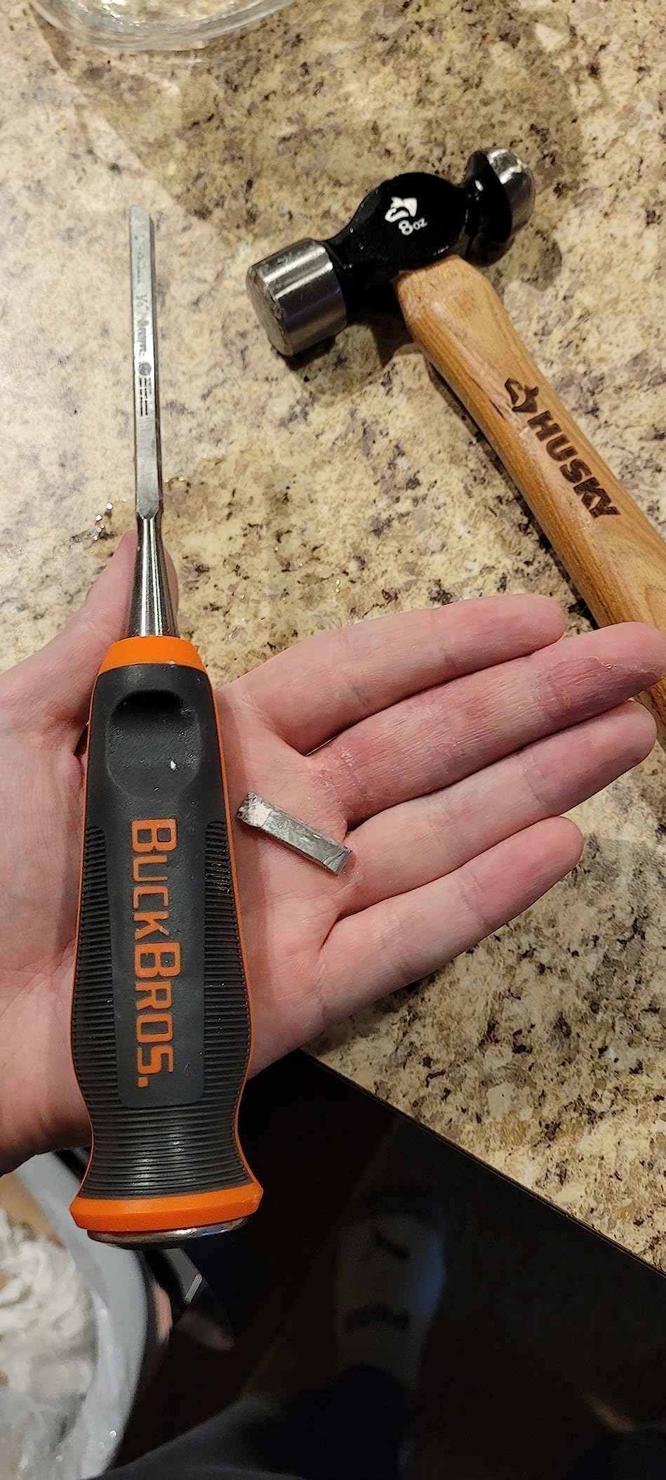 Buck Knives 1/4, 1/2, 3/4, 1, 1-1/4 COMFORT GRIP CHISEL SET customer photo 2