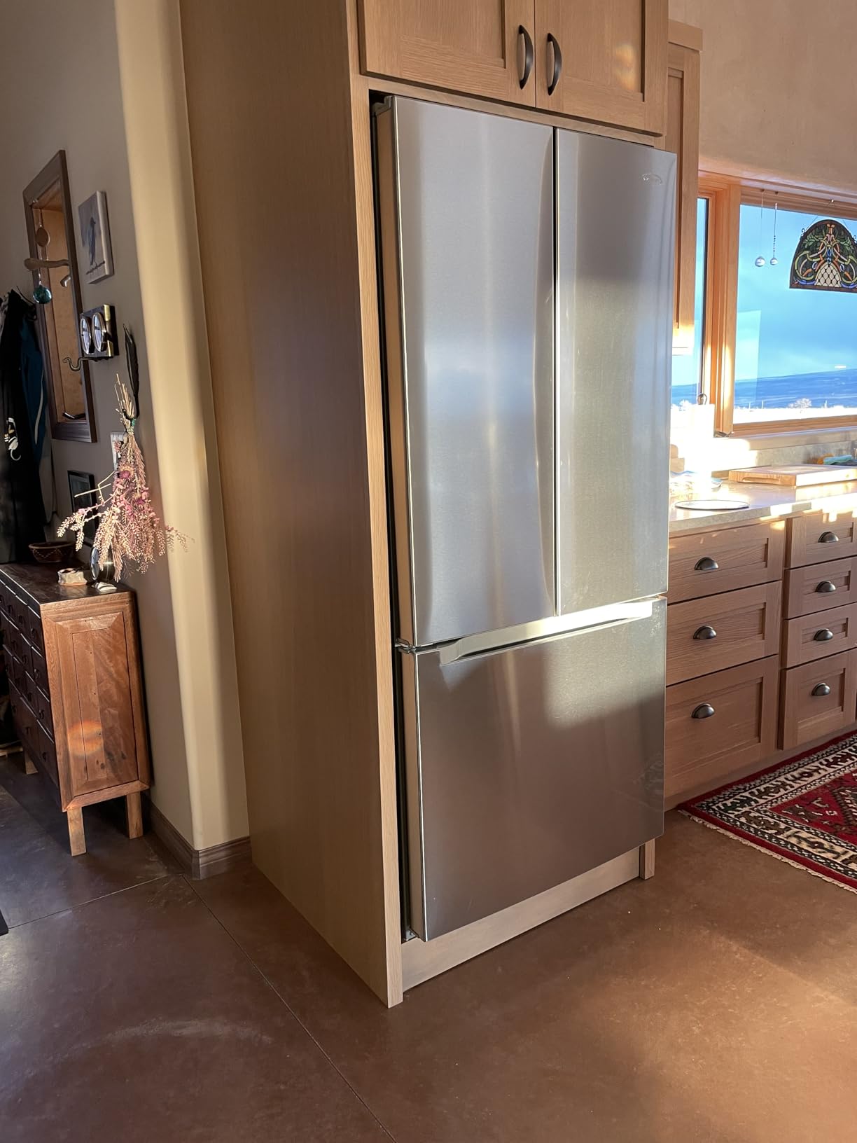 KoolMore Counter Depth French Door Refrigerator with Ice Maker, 4 Door Stainless-Steel Fridge - 22.5 Cu.Ft customer photo 2