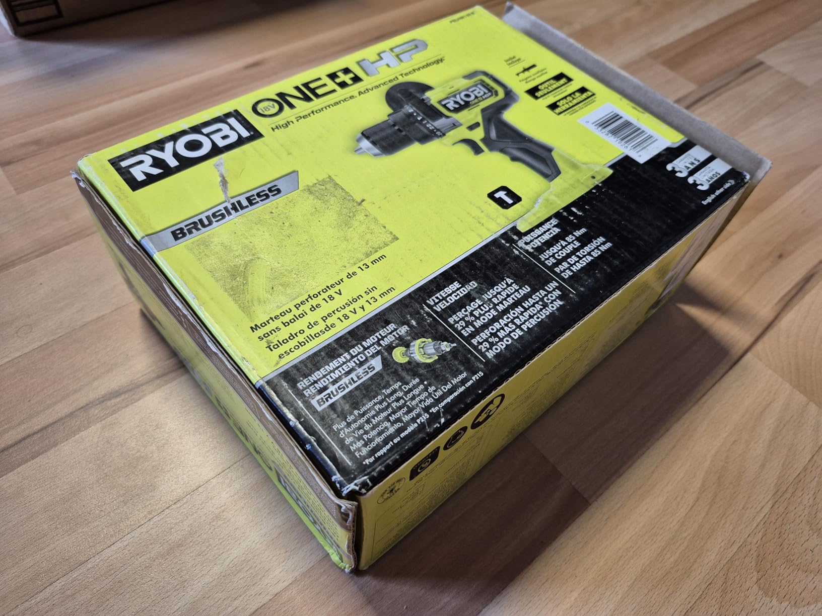 ONE+ HP 18V Brushless Cordless 1/2 in. Hammer Drill/Driver PBLHM101B (Tool Only) customer photo 2