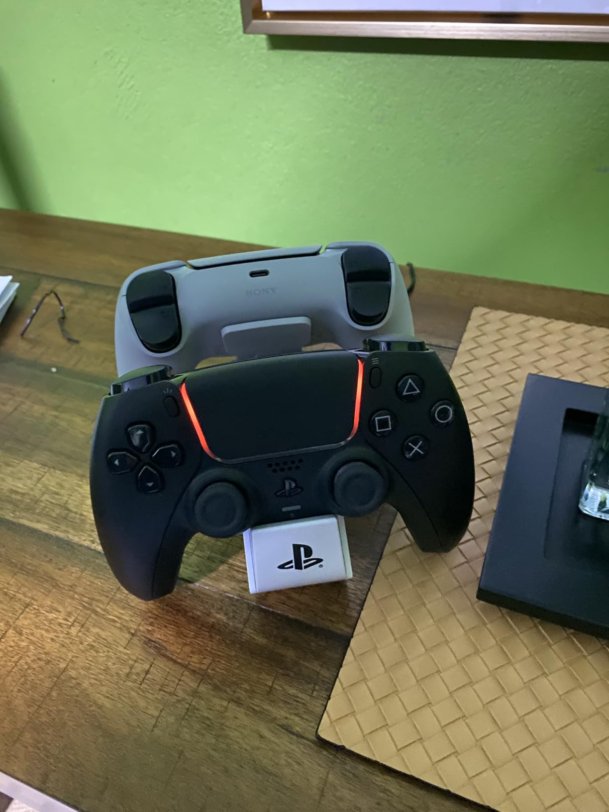 PowerA Twin Charging Station for Dualsense Wireless Controllers, Dualsense Controller Charging, Charge, Sony PlayStation, PS5, Officially Licensed - PlayStation 5 customer photo 2