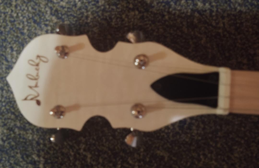 Mulucky 5 String Open Back Banjo MB1101, Maple 24 Brackets Remo Head Kit with Geared 5th Tuner customer photo 1