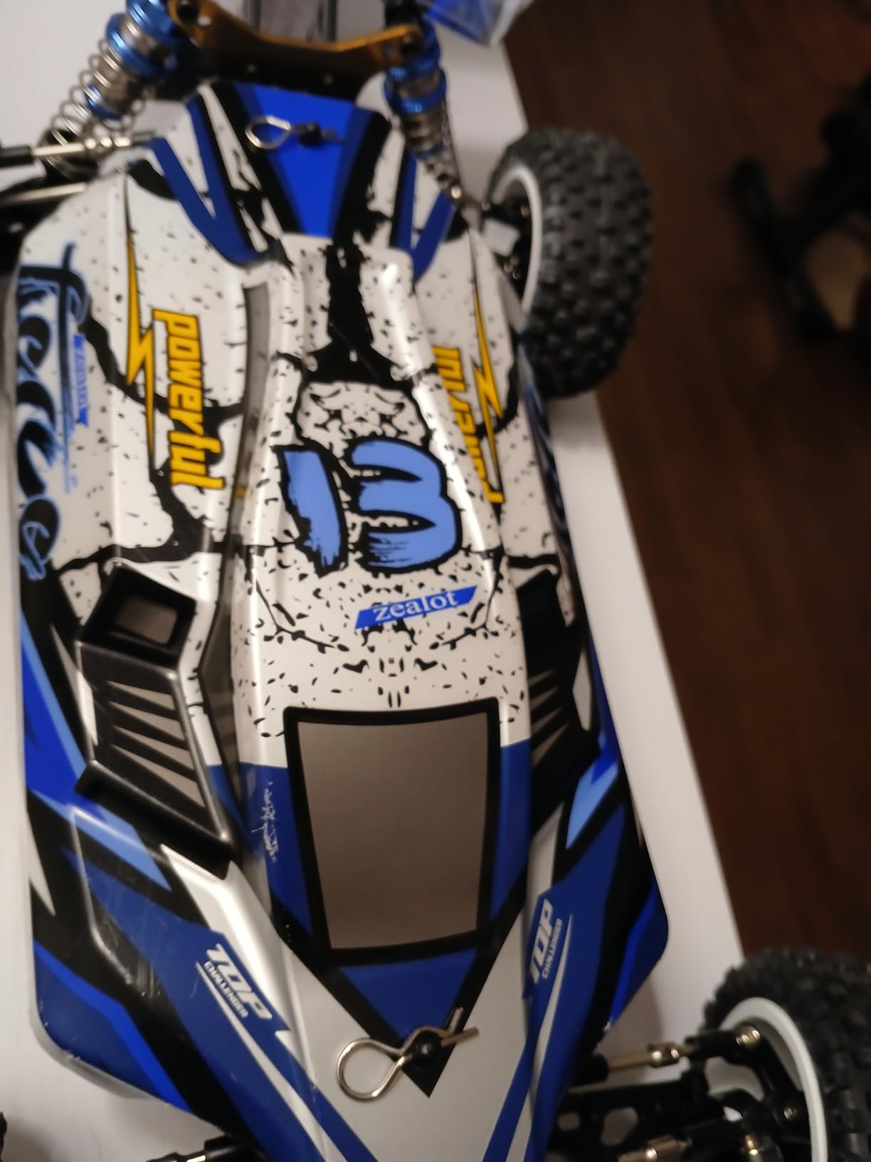 GoolRC WLtoys 124017 V2 Brushless Fast RC Cars, 1:12 Scale RC Buggy, 4WD 75KM/H High Speed Remote Control Car, 2.4GHz All Terrain Off-Road Racing Drift Car with Metal Chassis for Adults customer photo 1