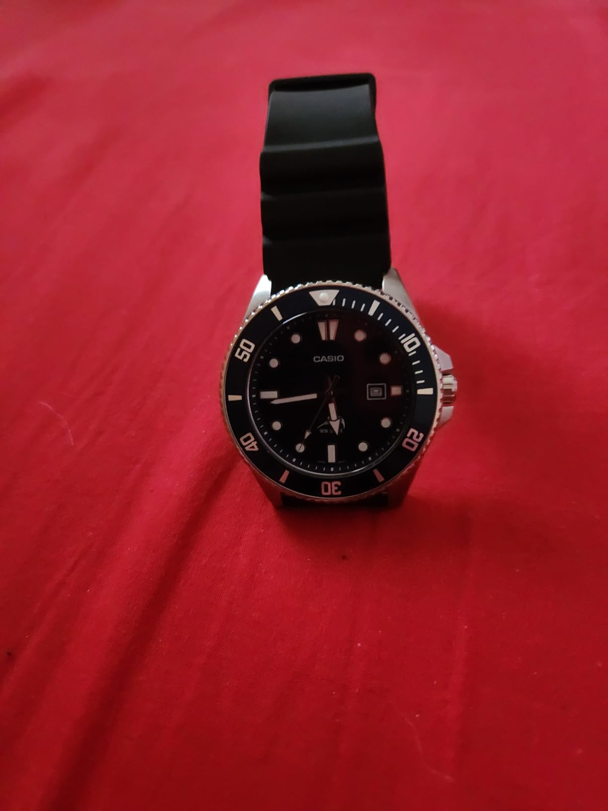 Casio Men's Quartz Sport Watch with Stainless Steel Strap, Silver-Tone (Model: EFV620D-1A2V) customer photo 2